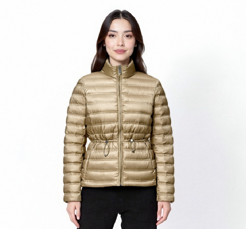 Golden Puffer Jacket