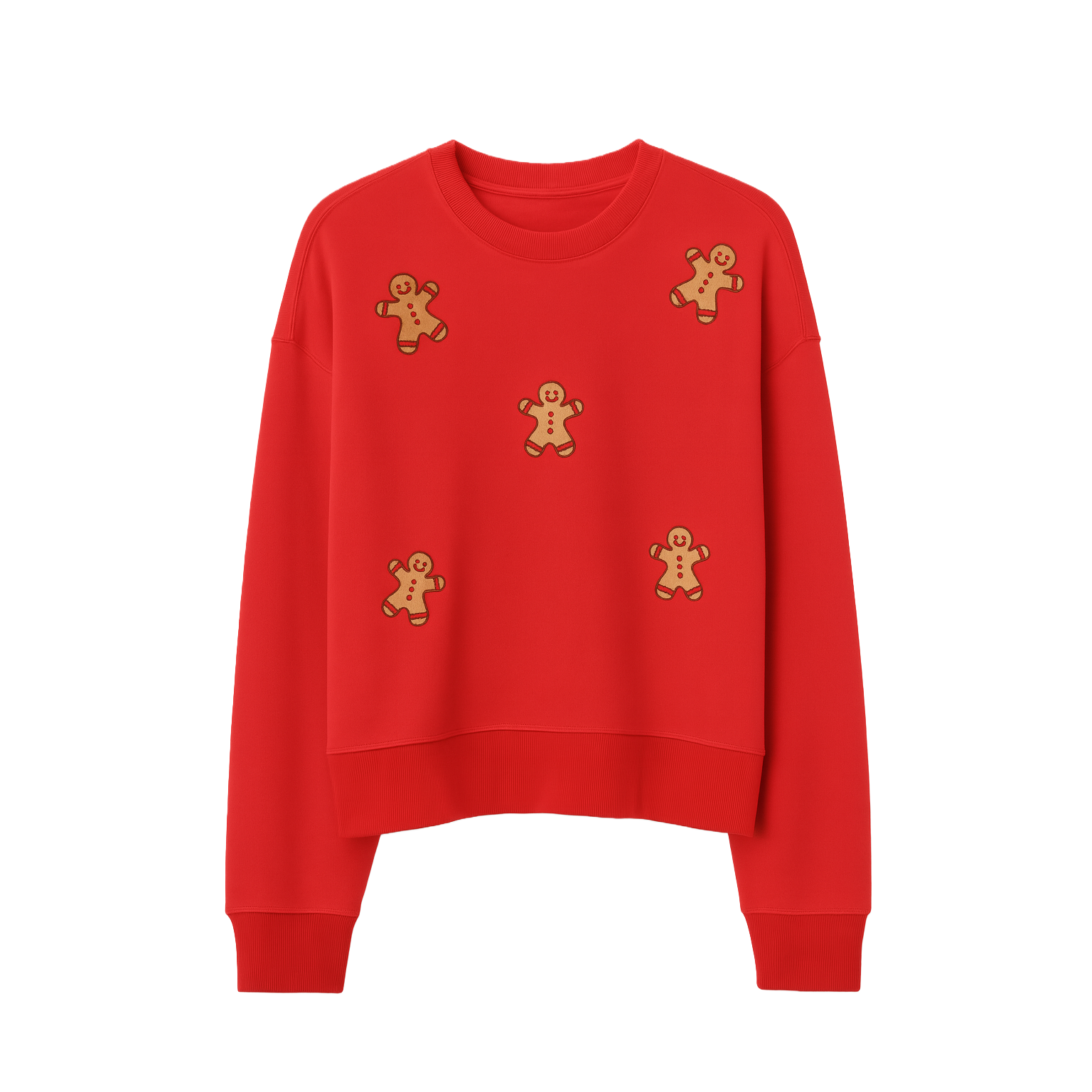 Red Gingerbread Man Sweatshirt