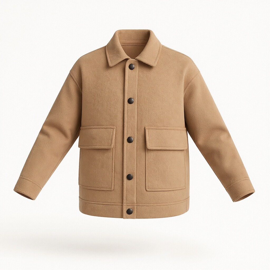 Camel Wool Jacket