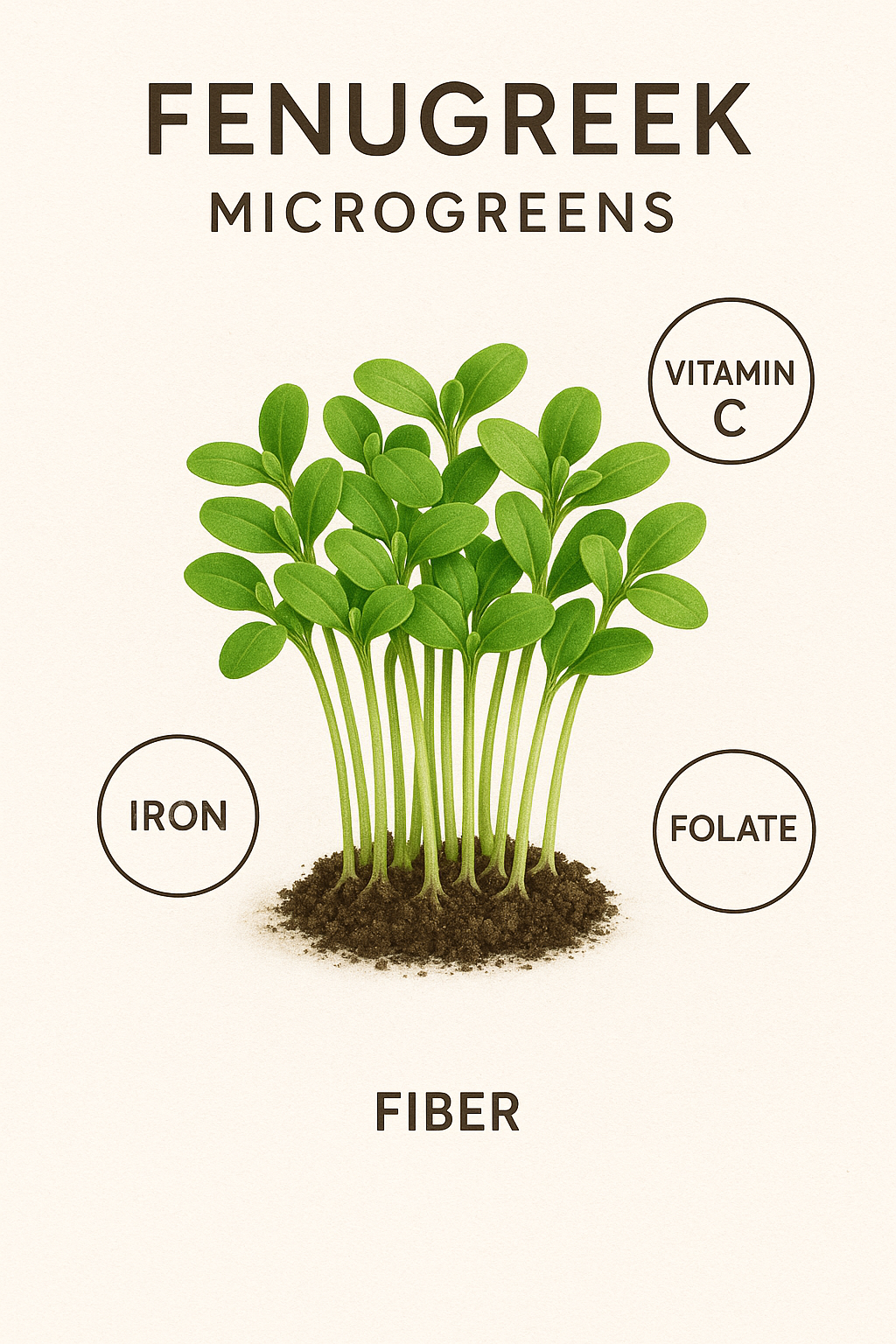 Fenugreek Microgreens