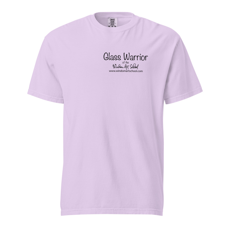 Claim Your Glass Warrior Status - Black Lettering