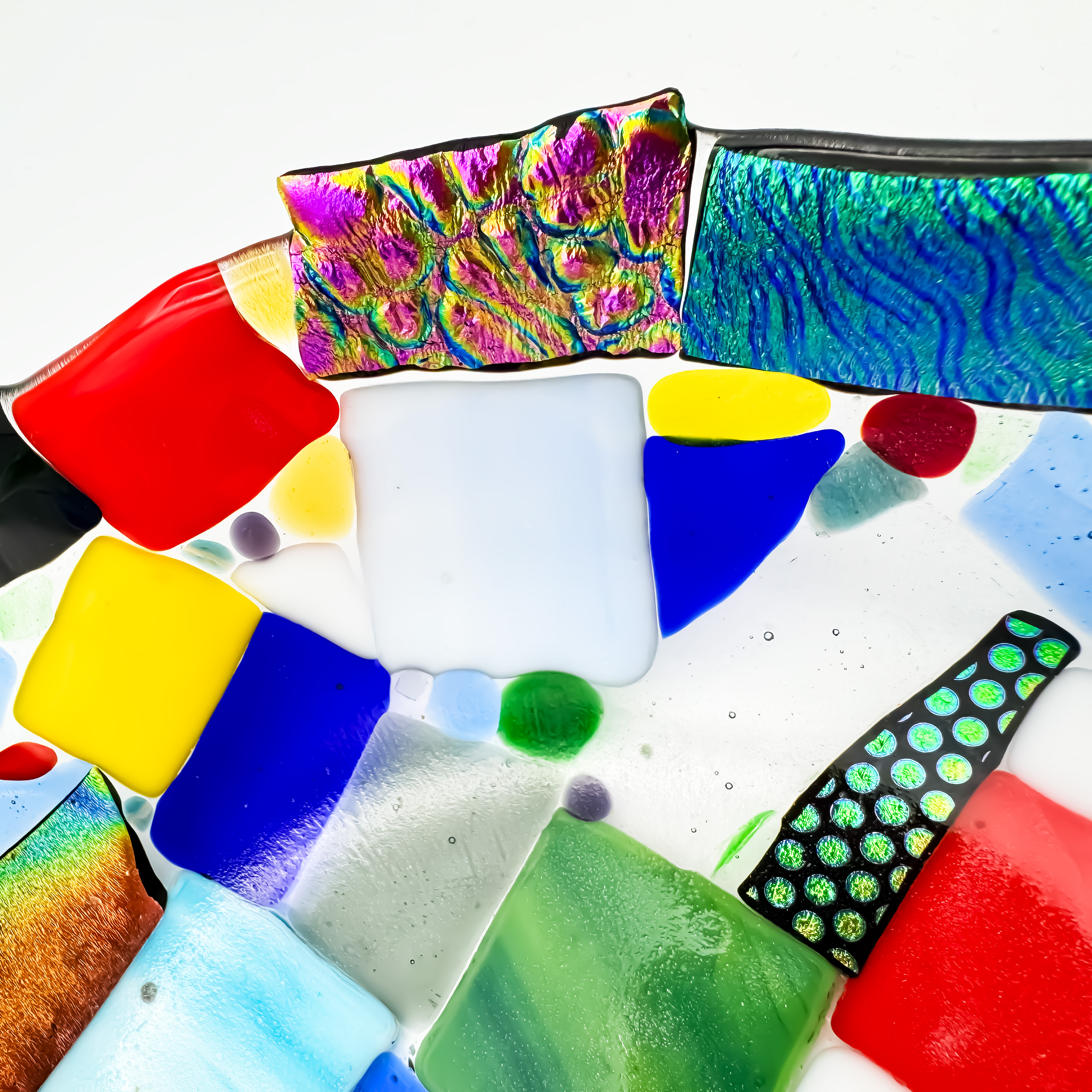 Handmade Fused Glass Decorative Bowl