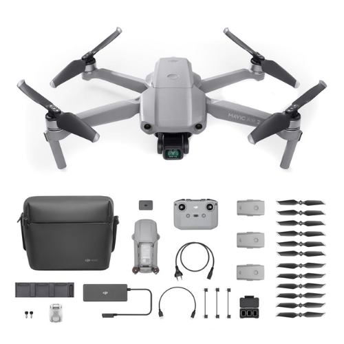 DJI Mavic Air 2 Fly More Combo Drone Camera - Refurbished