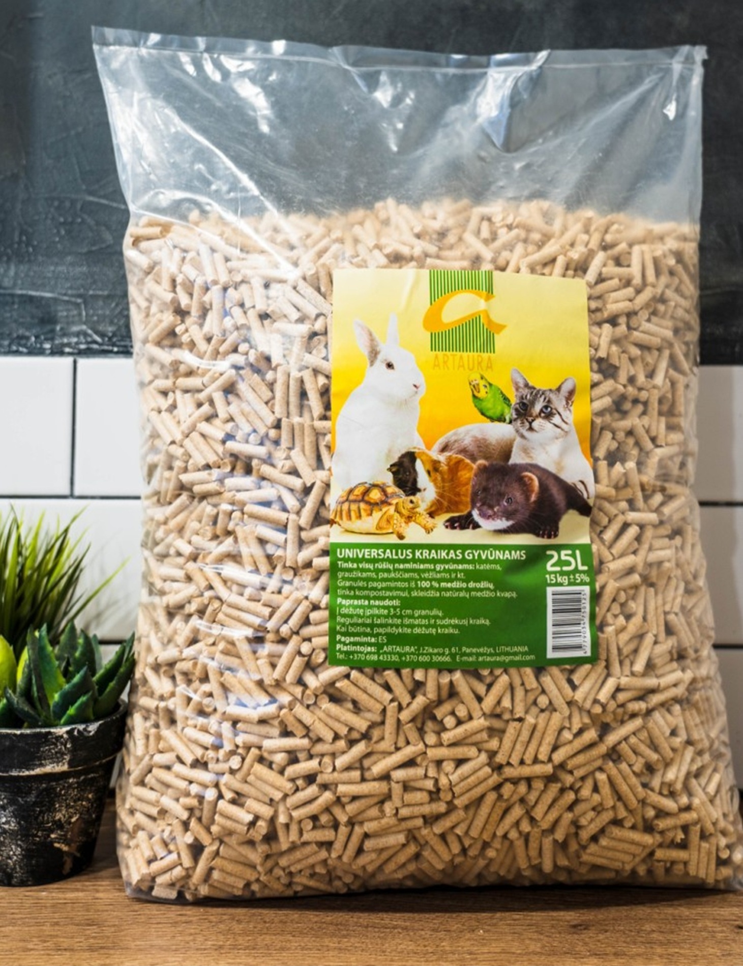 UNIVERSALUS MEDŽIO DROŽLIŲ GRANULIUOTAS KRAIKAS