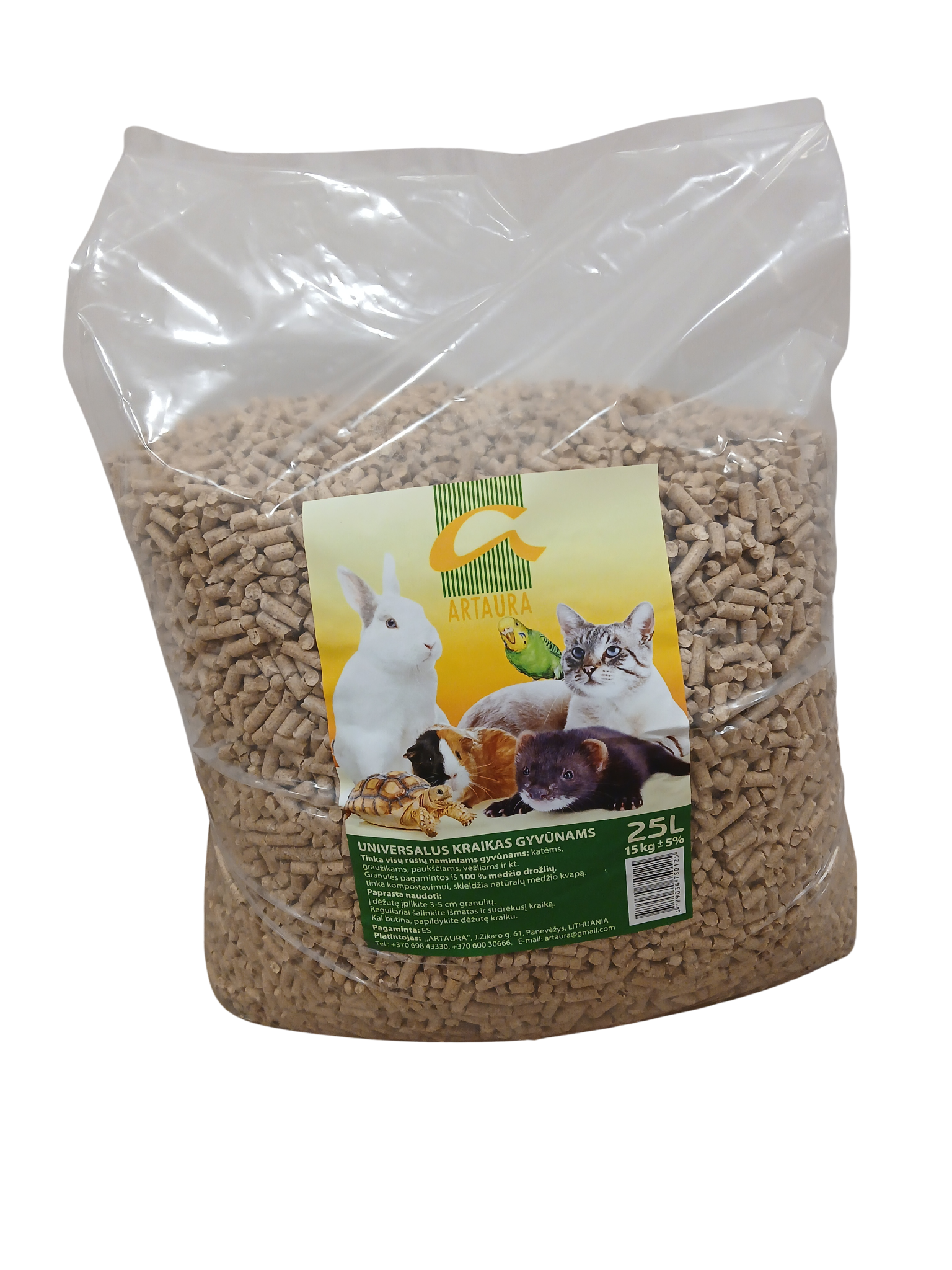 UNIVERSALUS MEDŽIO DROŽLIŲ GRANULIUOTAS KRAIKAS