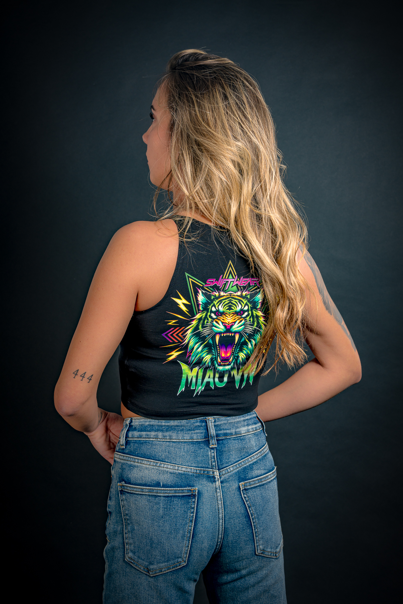 Tiger Crop Top     Swiftwear Women   