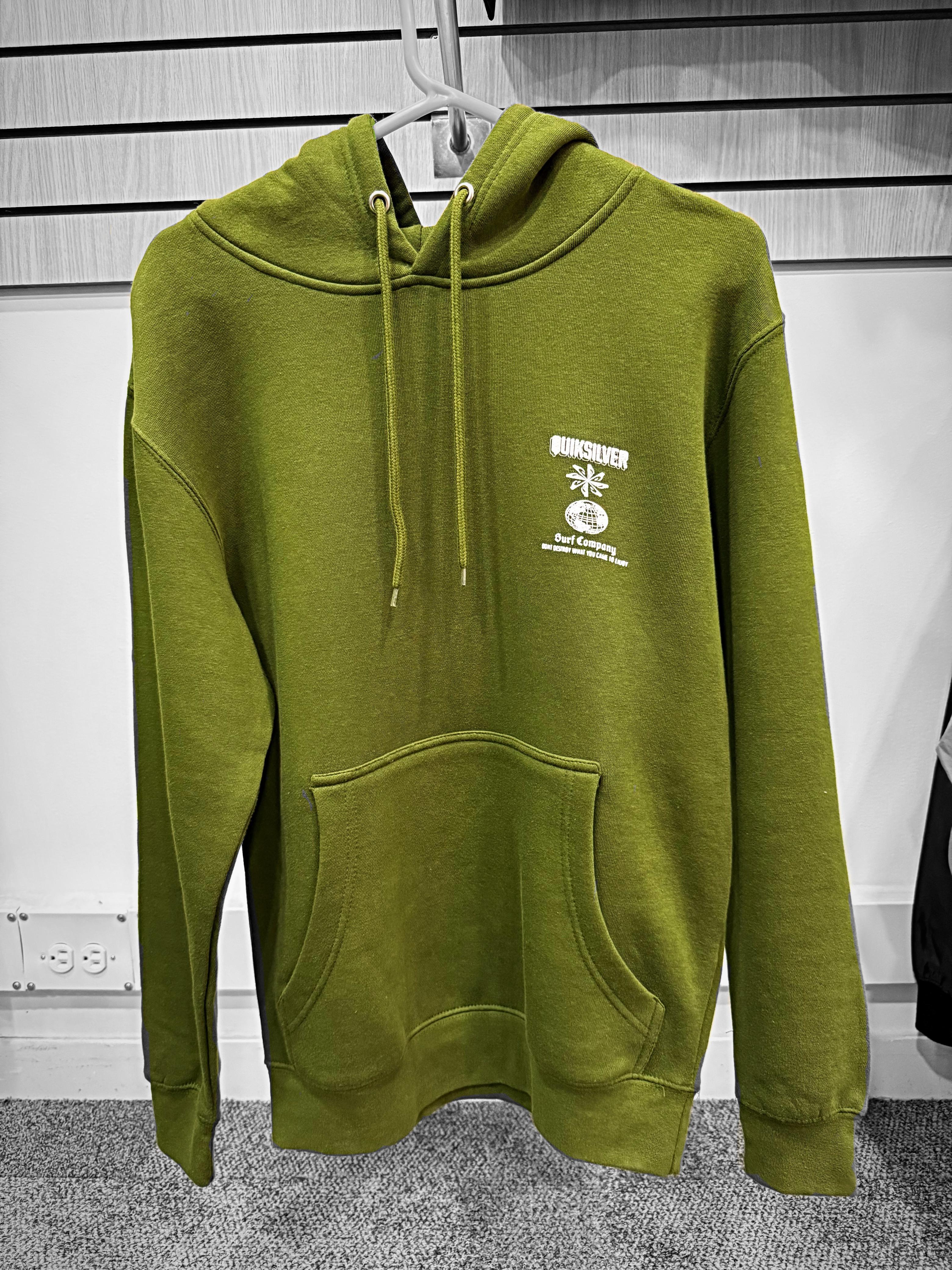Quiksilver Hoodie Green