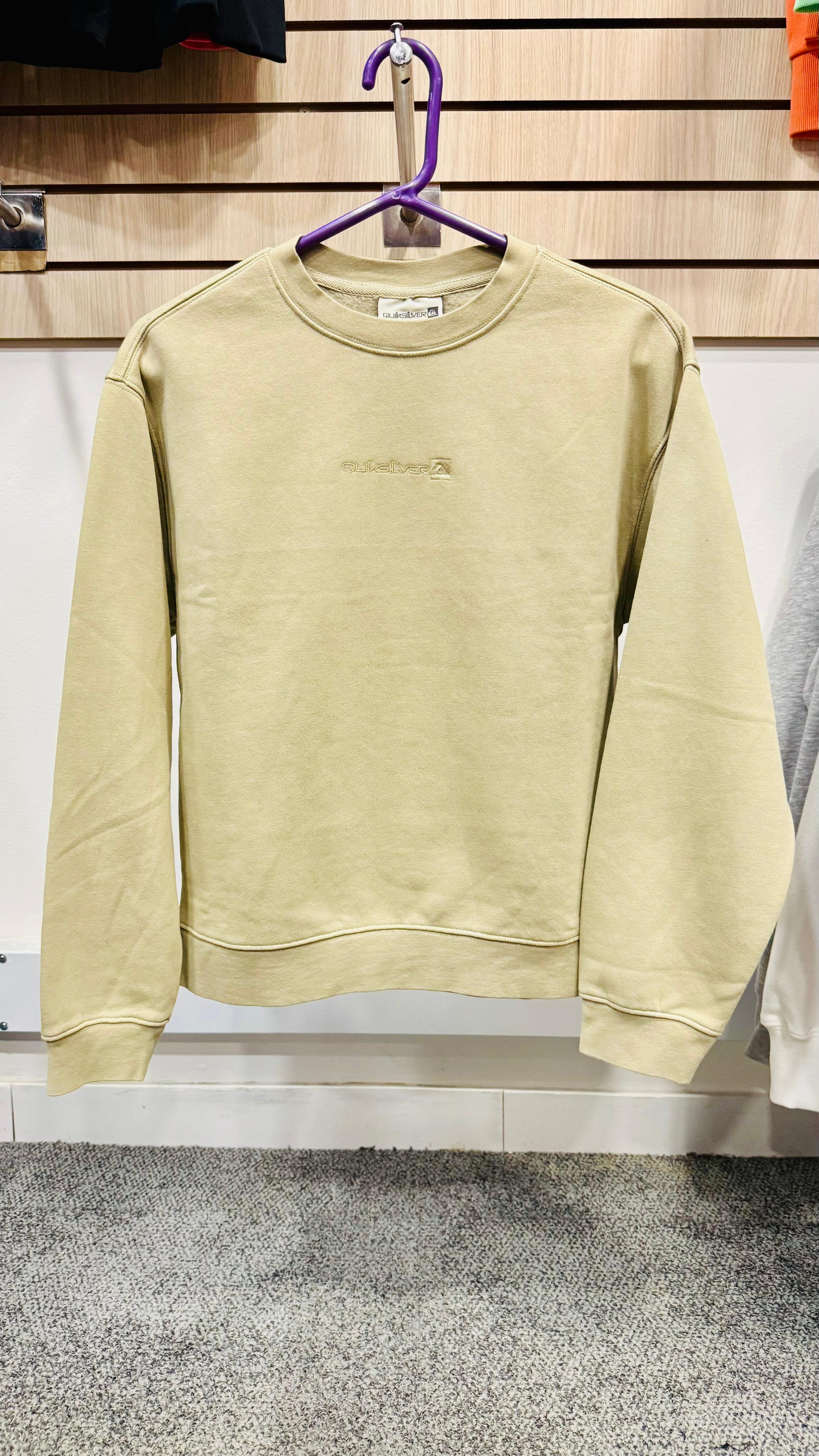 QUIKSILVER Beige Crewneck