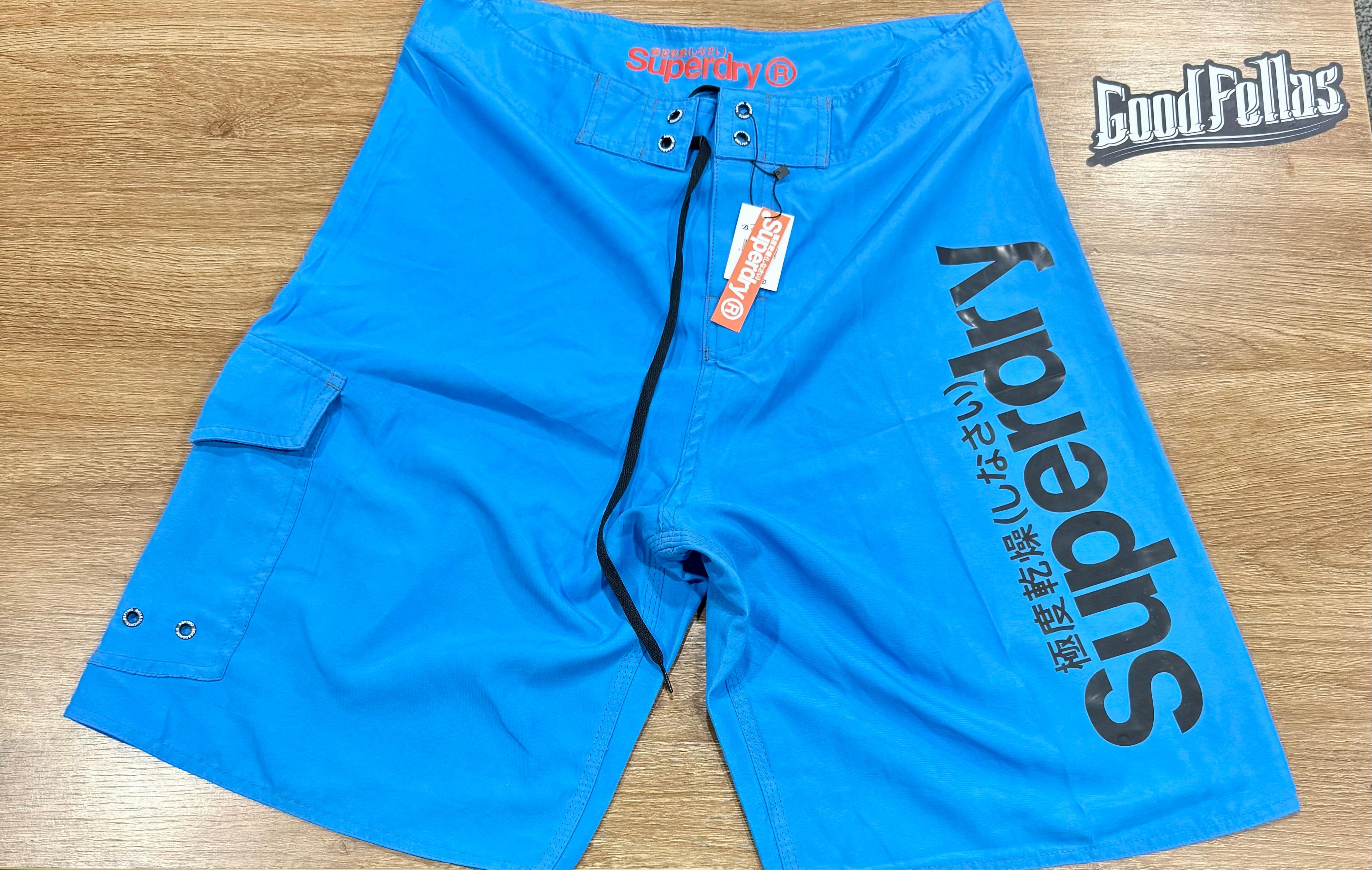 Pantaloneta SuperDry Beach Blue