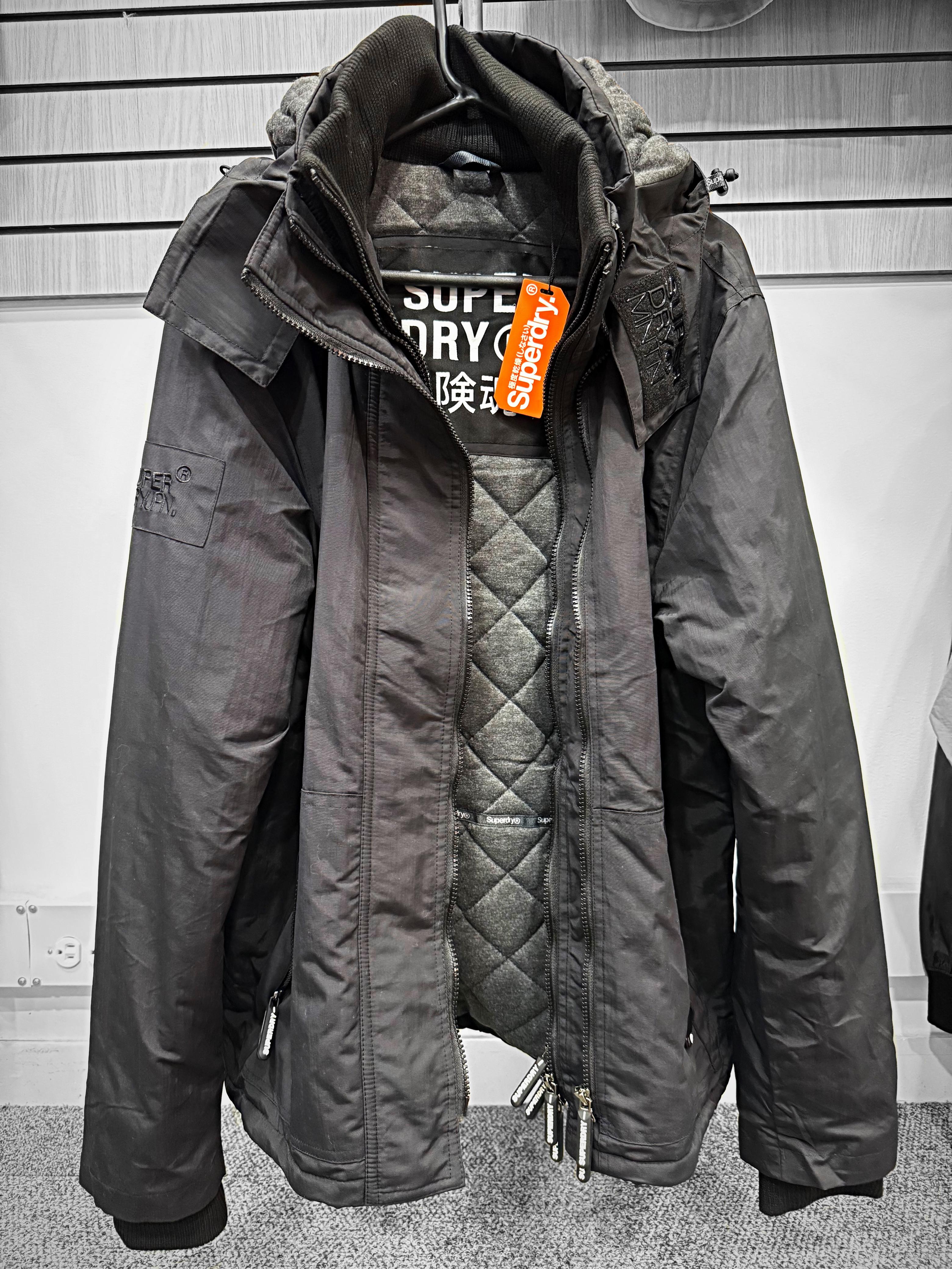 Chaqueta Superdry Negra H