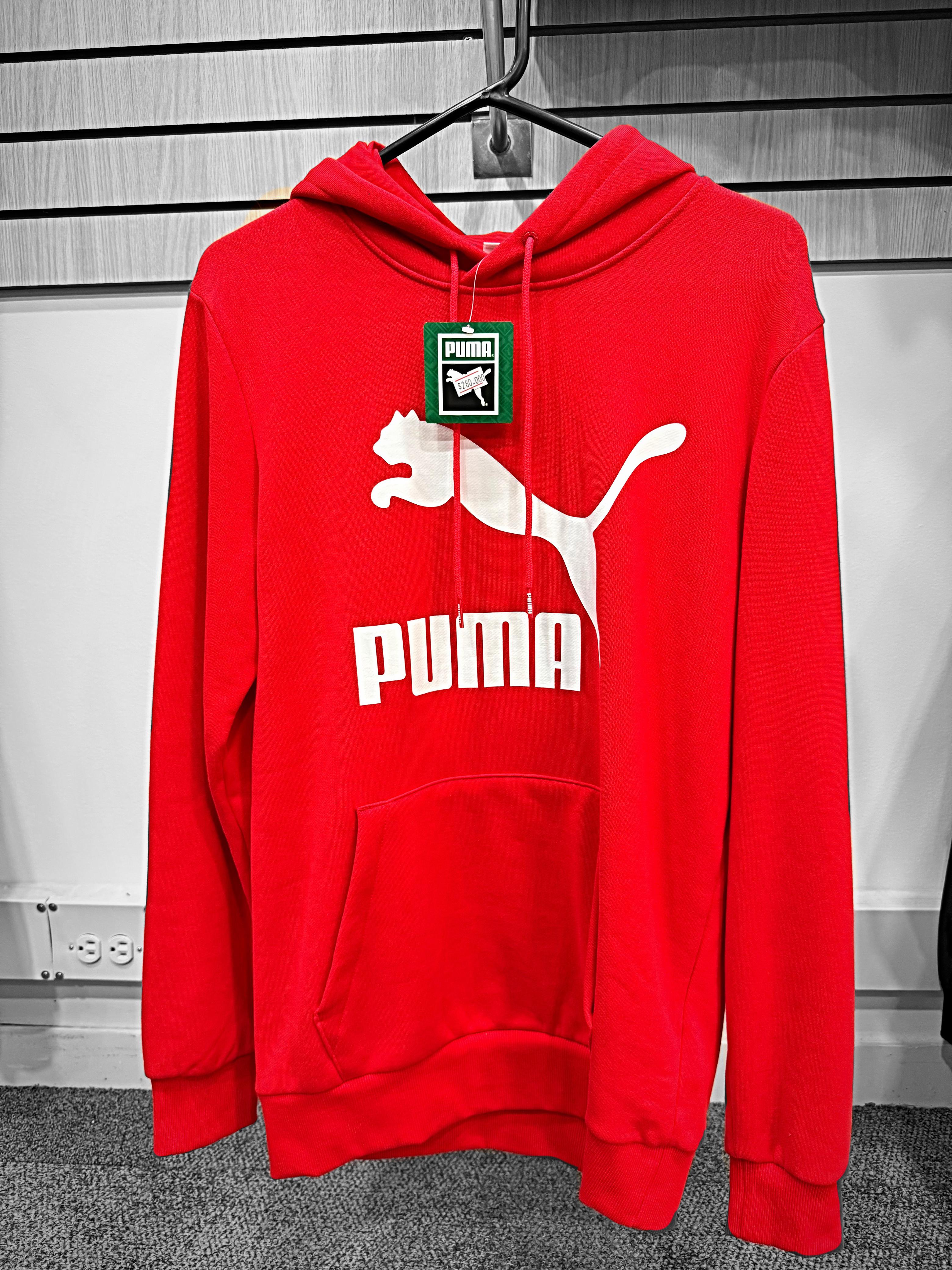 Puma Hoodie Rojo Over