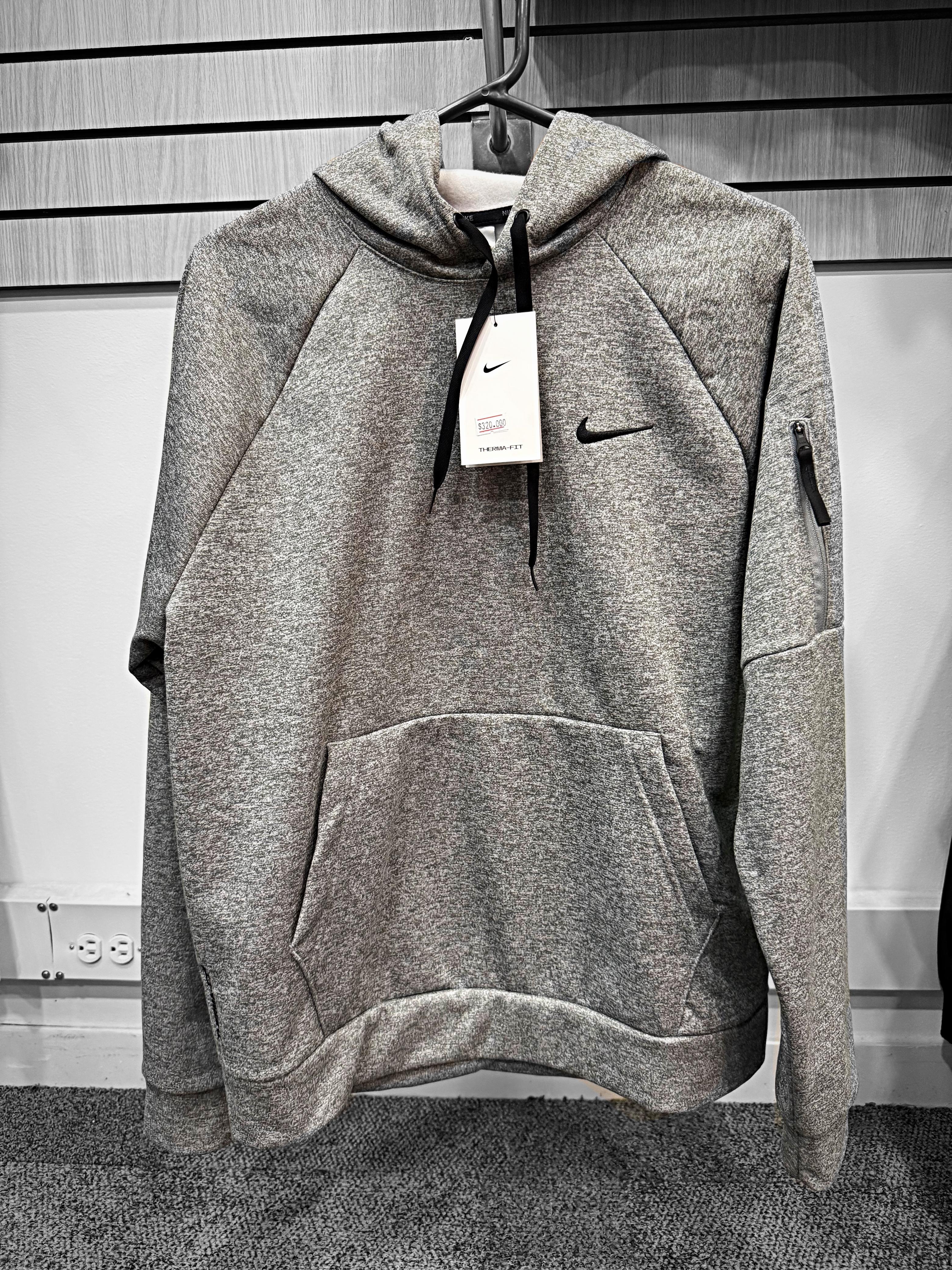 Nike Tech Hoodie Gris Claro