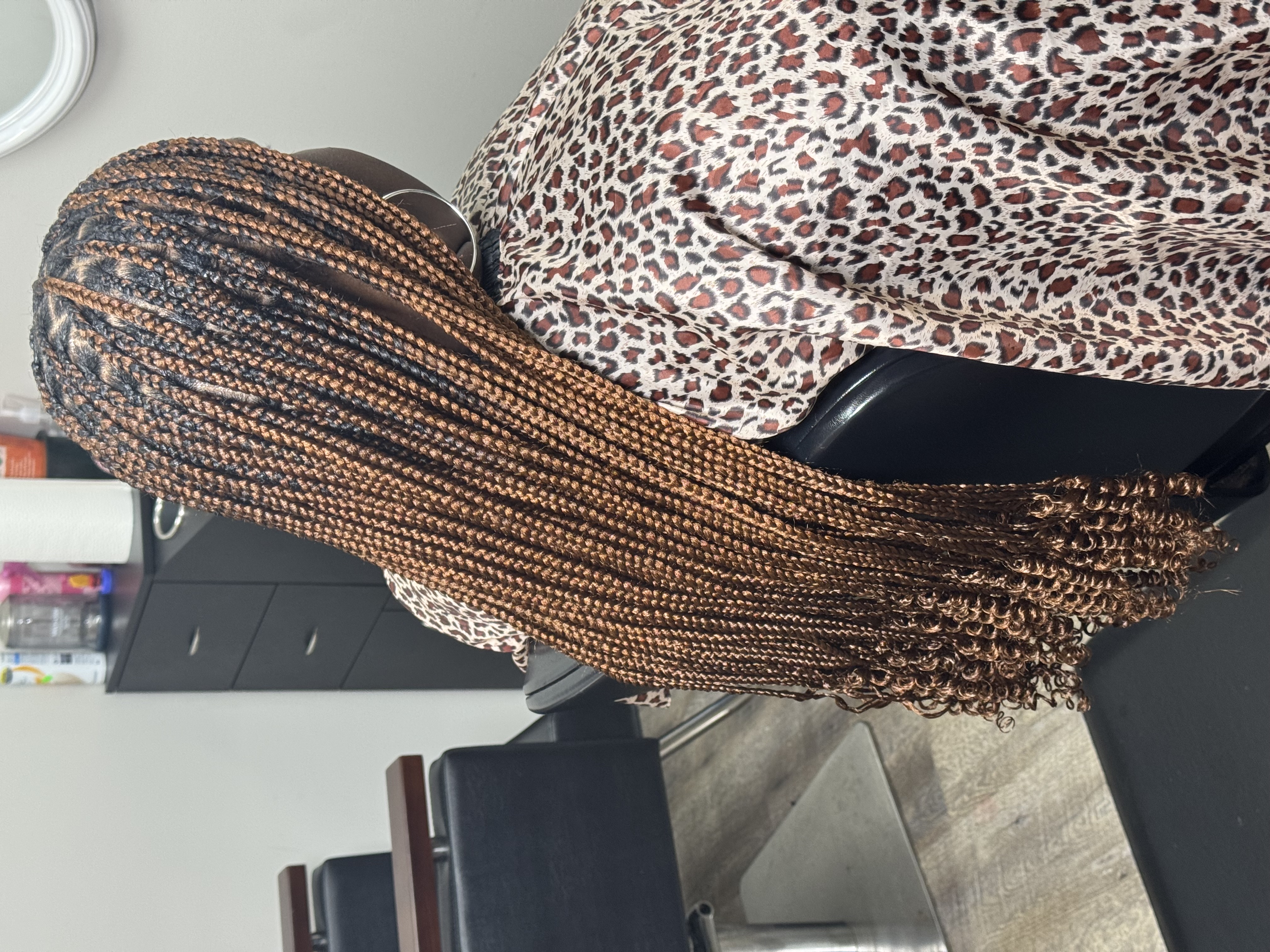 Medium Knotless Braid waist length