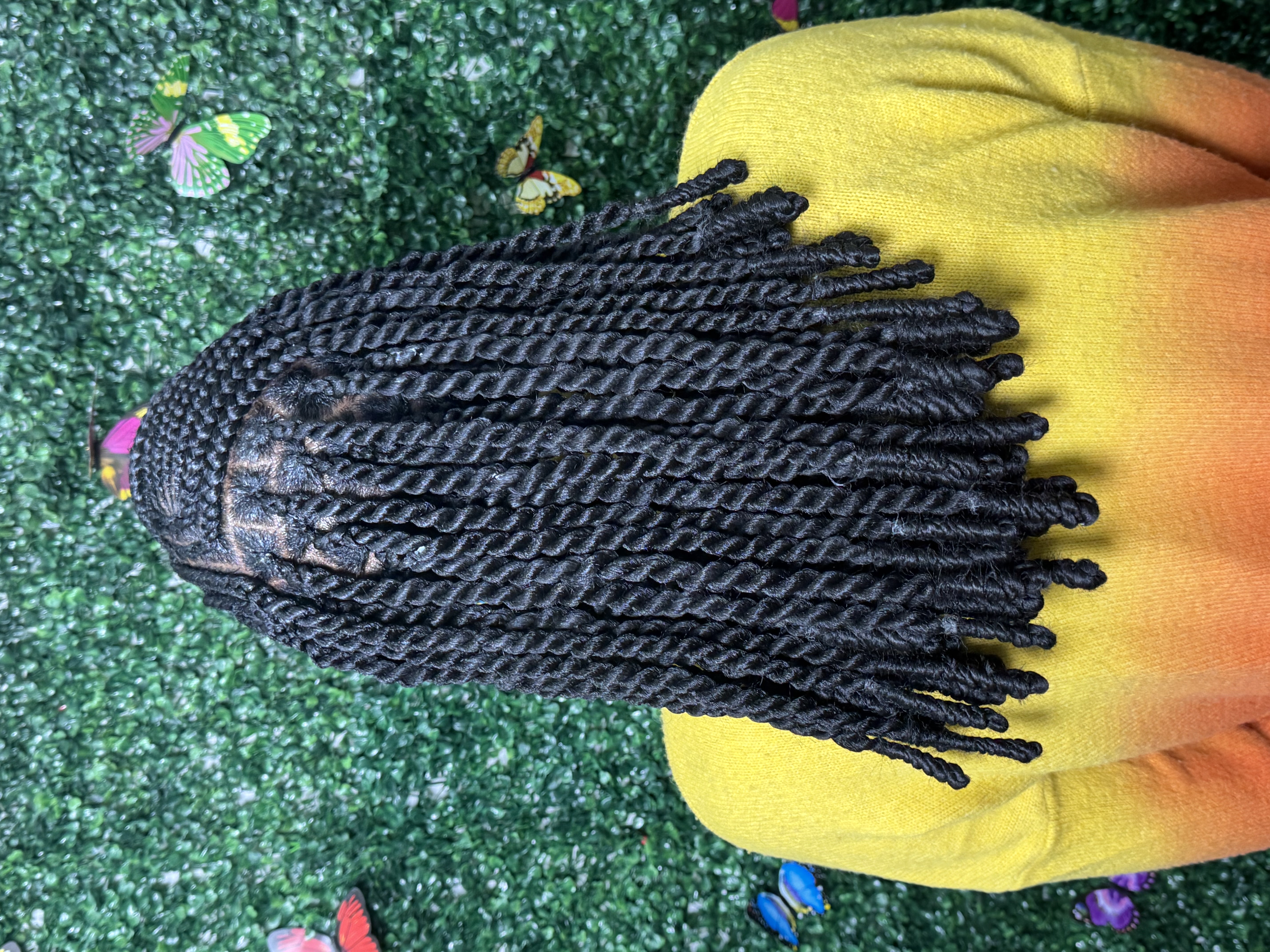 Kinky Twist. Hair provided by client