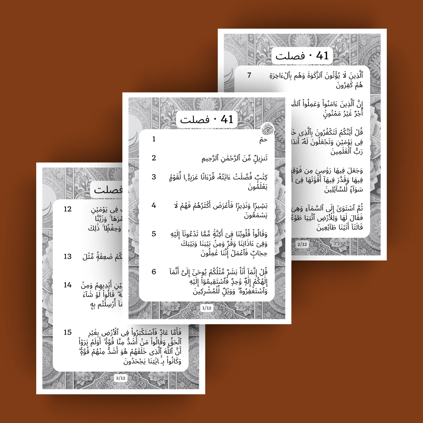Sourat 41 · فصلت