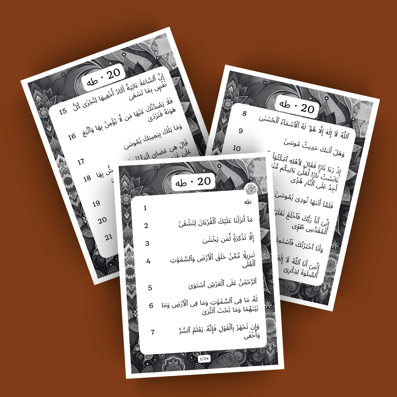 Sourat Ta Ha · طه 20