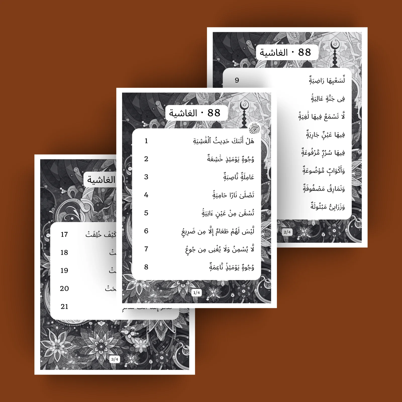 Sorat Al Ghashiya · الغاشية 88