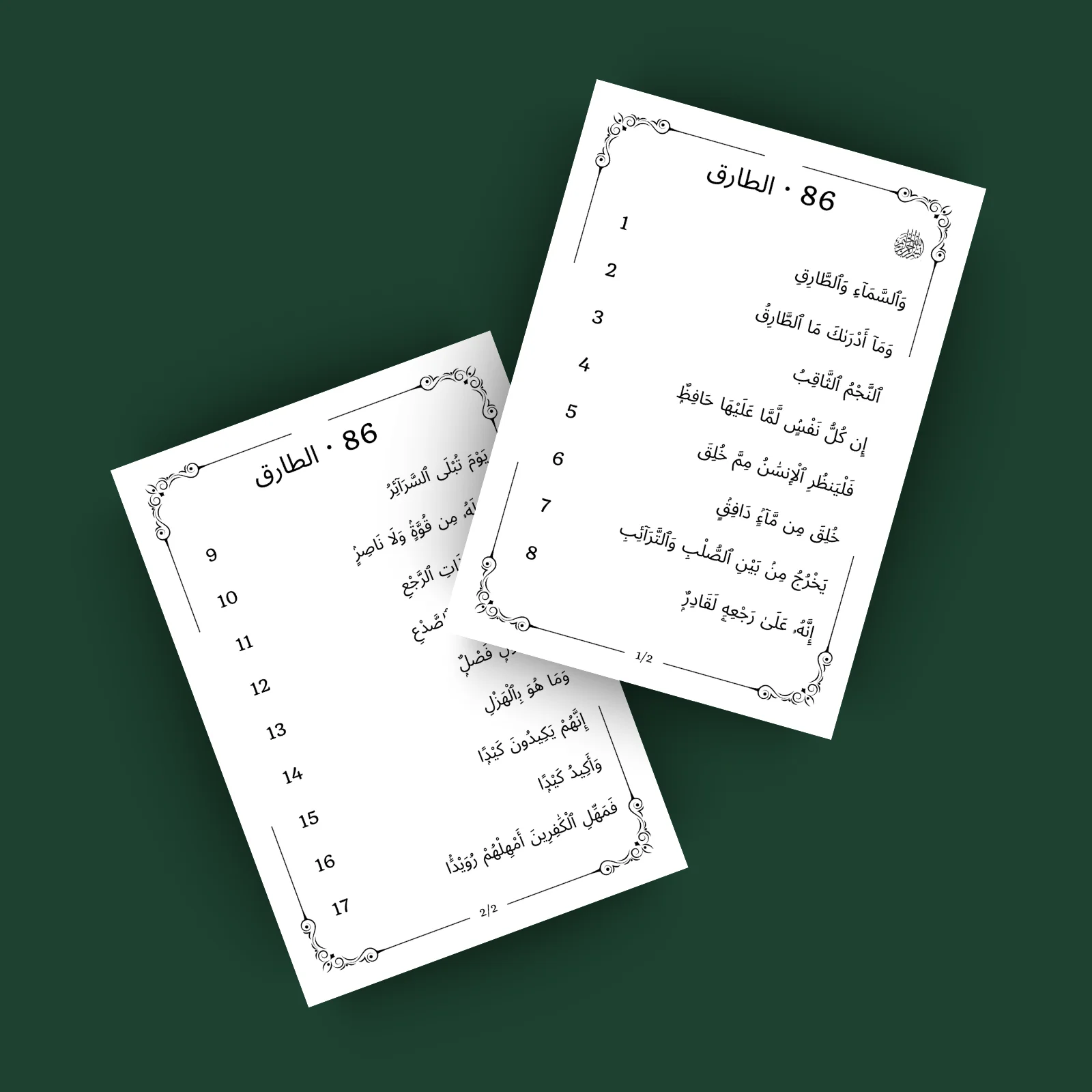 Surah At Tariq · الطارق 86