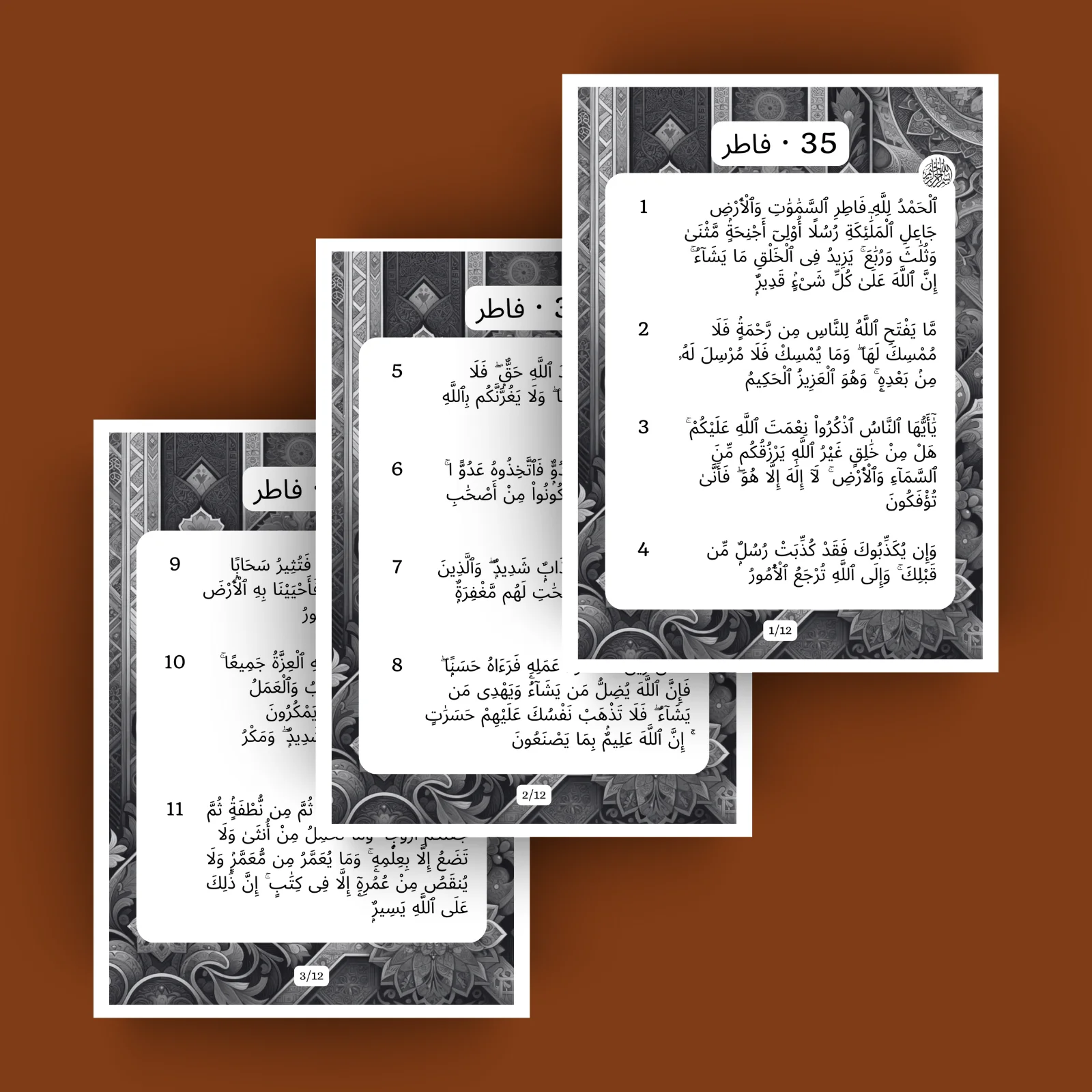 Sourat Fatir · فاطر 35
