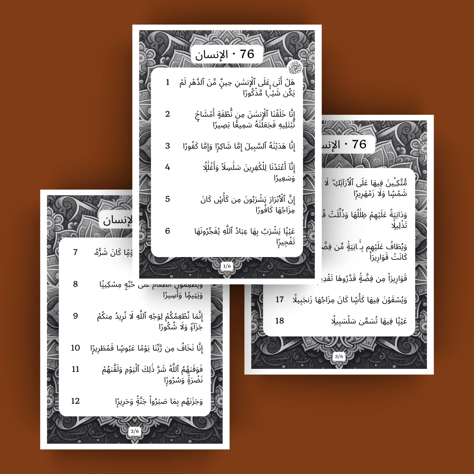 Sourat Al Insan · الإنسان 76