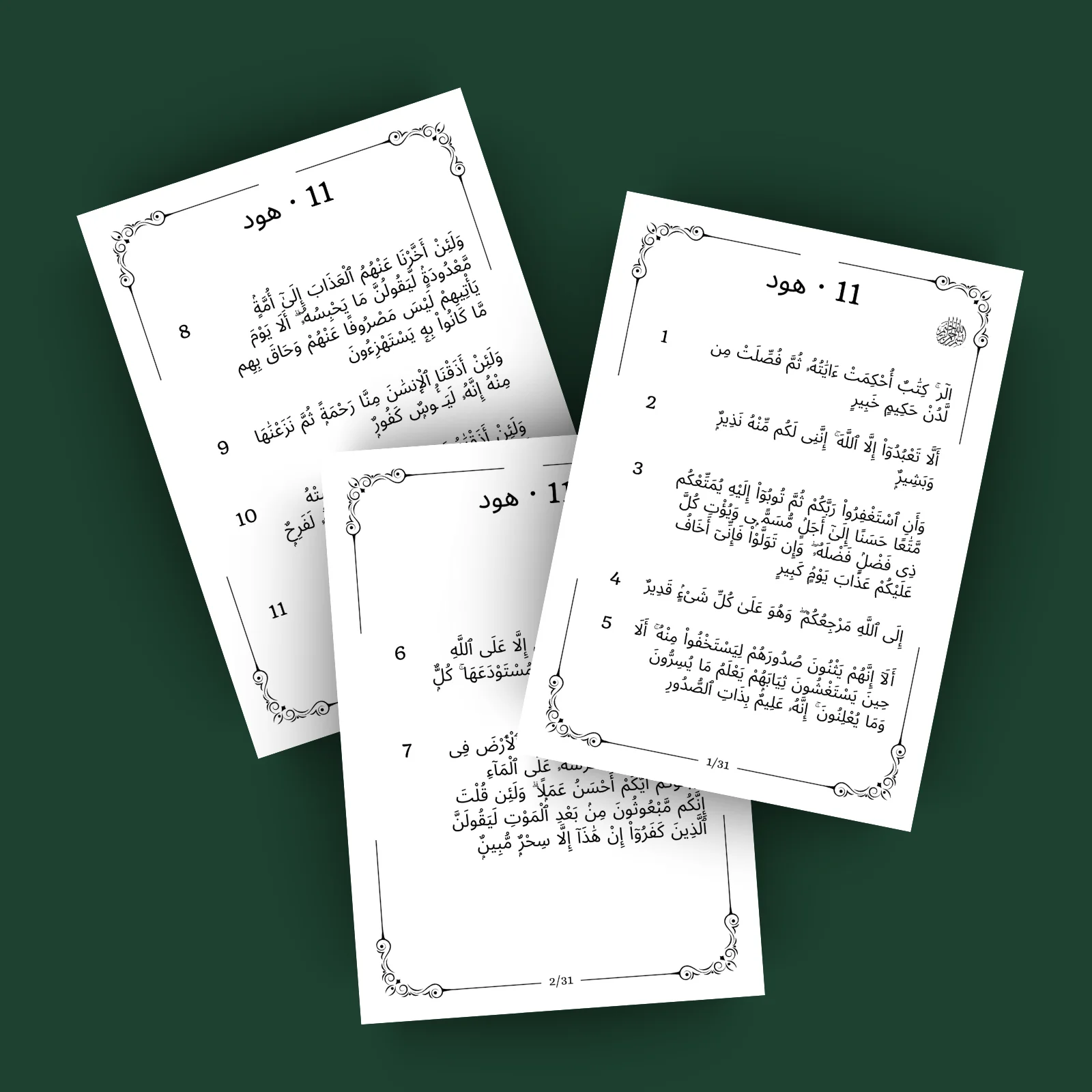 Sourat Hud · هود 11