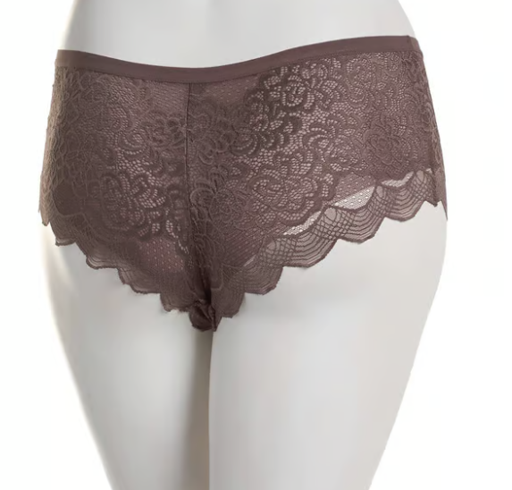 Rene Rofe Lace Hipster Panties Plus Size 1XL