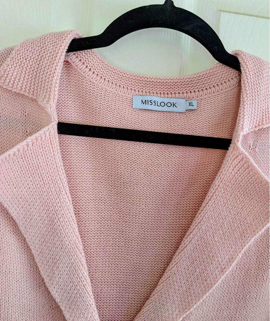 Misslook Light Pink Women's Cardigan