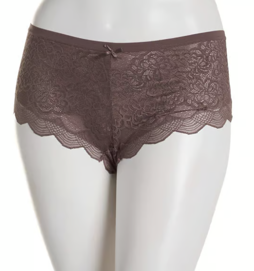 Rene Rofe Lace Hipster Panties Plus Size 1XL