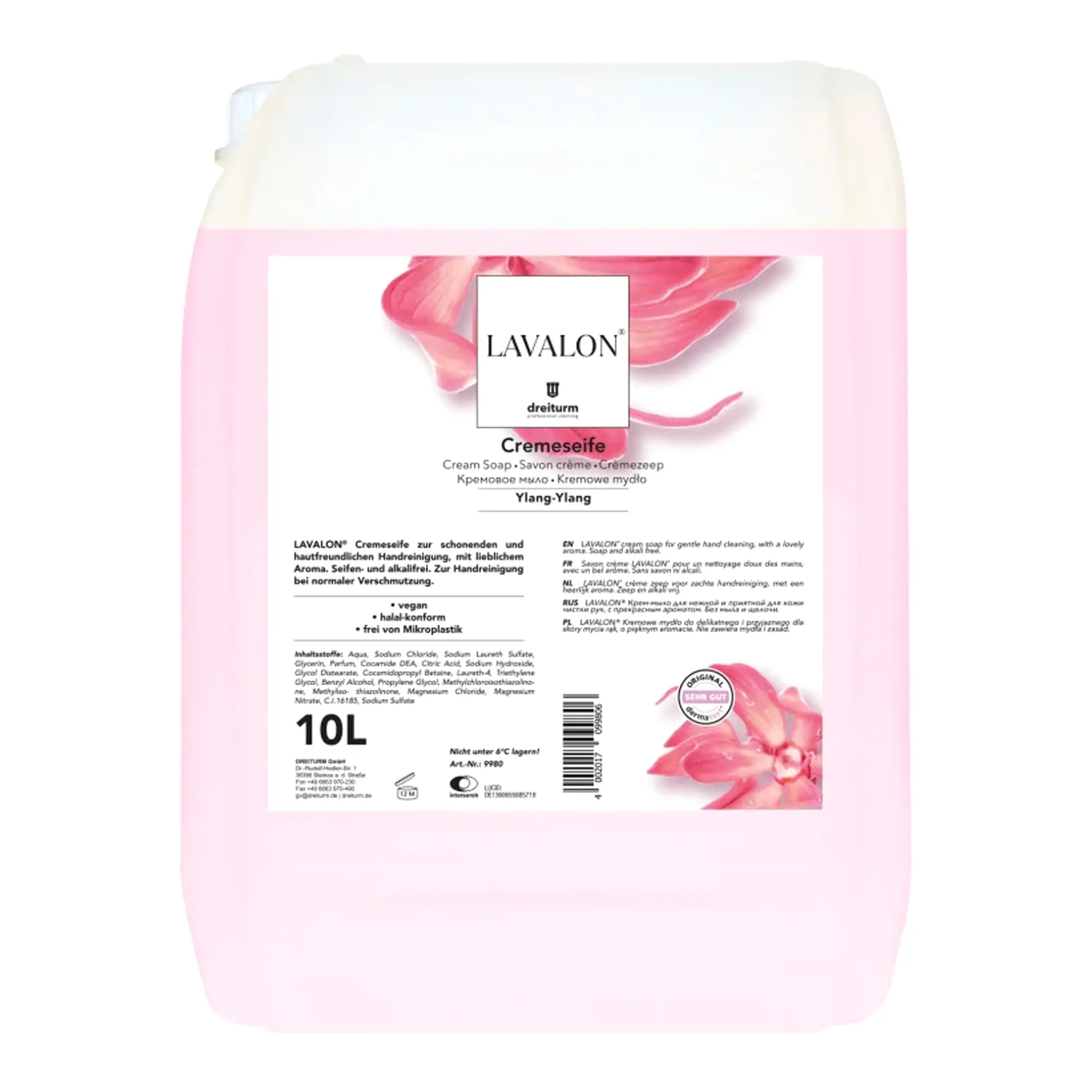 Lavalon Cremeseife Ylang-Ylang 10L