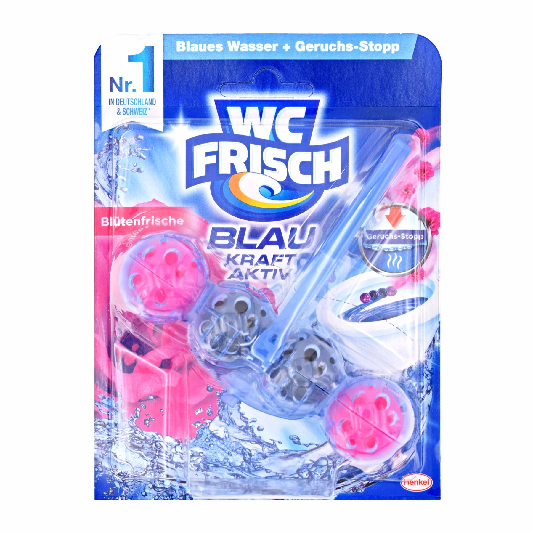 WC Frisch Blau Kraft Aktiv Blütenfrische