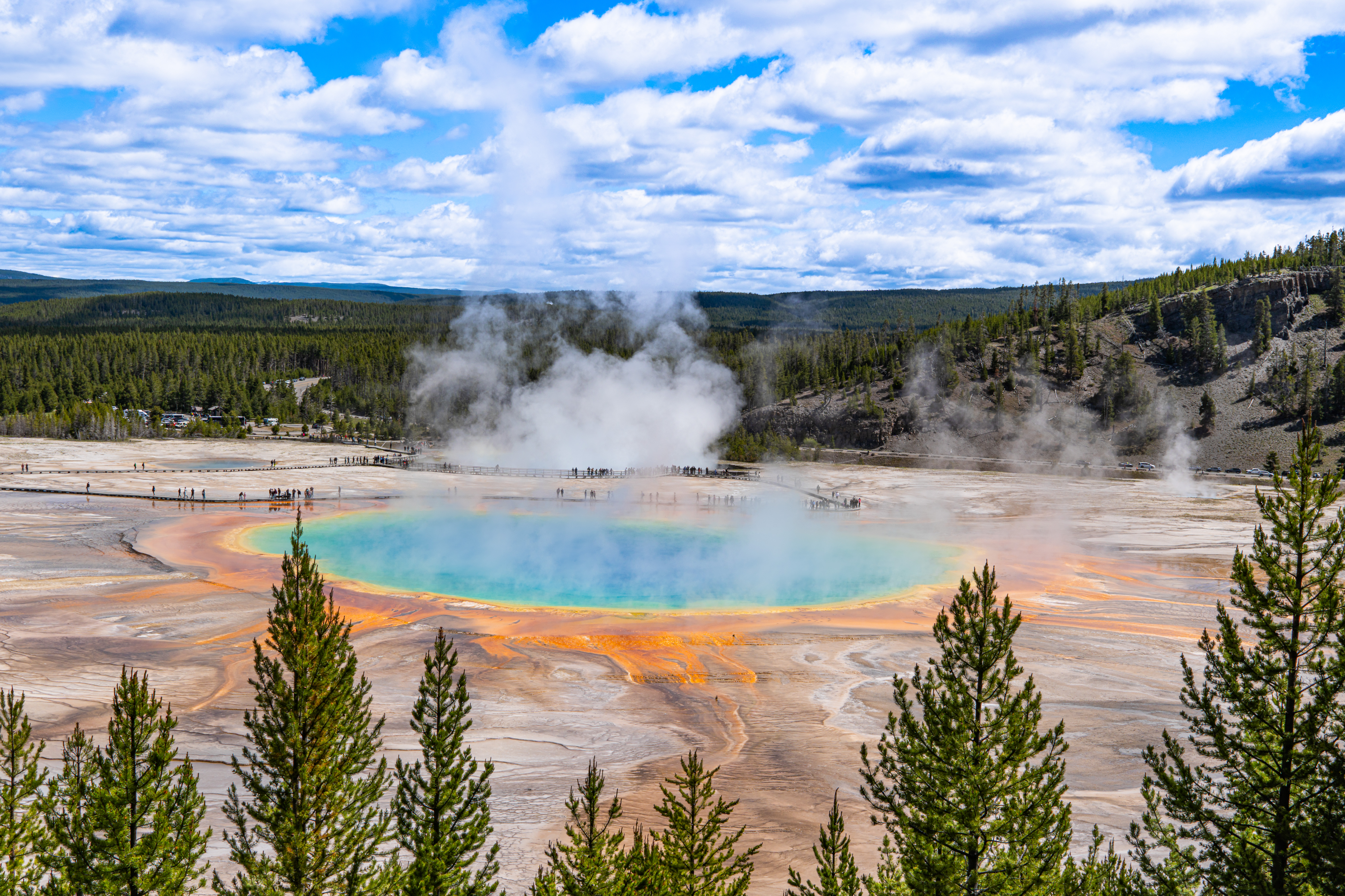 Yellowstone Grand Prismatic Photo