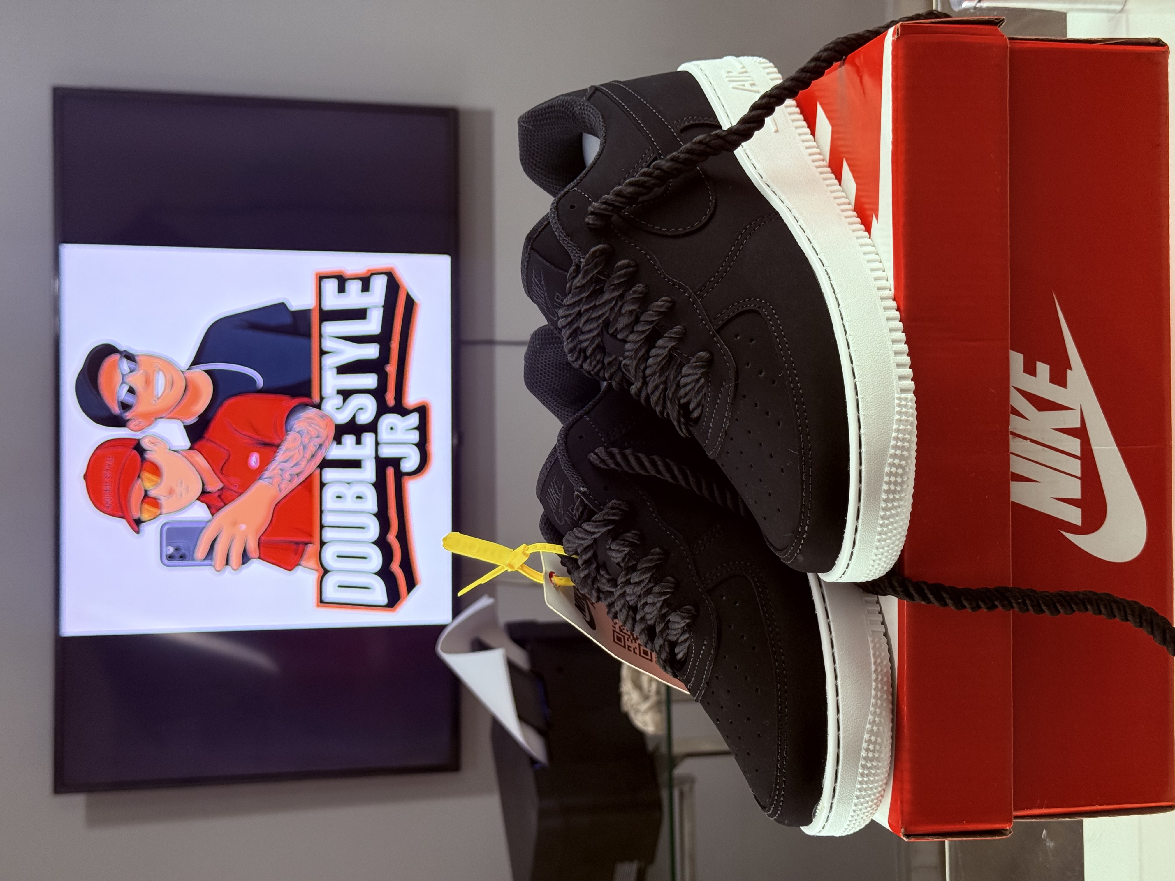 Nike Air Force 1 Black Edition