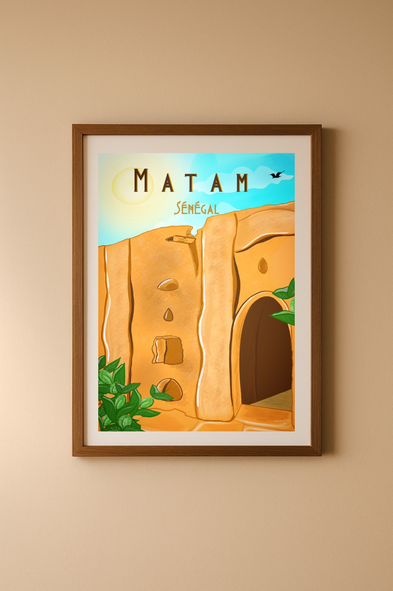 Affiche Matam, Sénégal