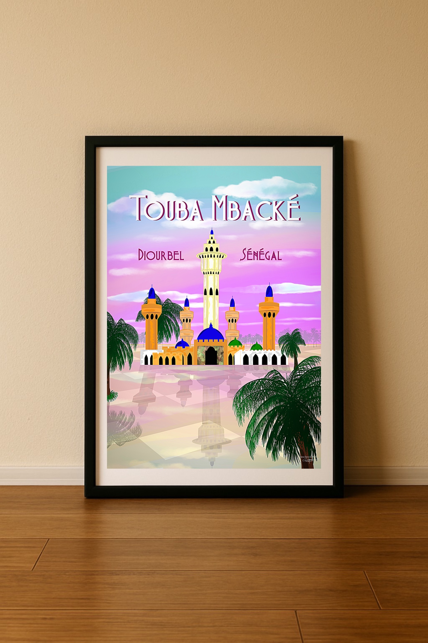 Affiche de la Mosquée de Touba