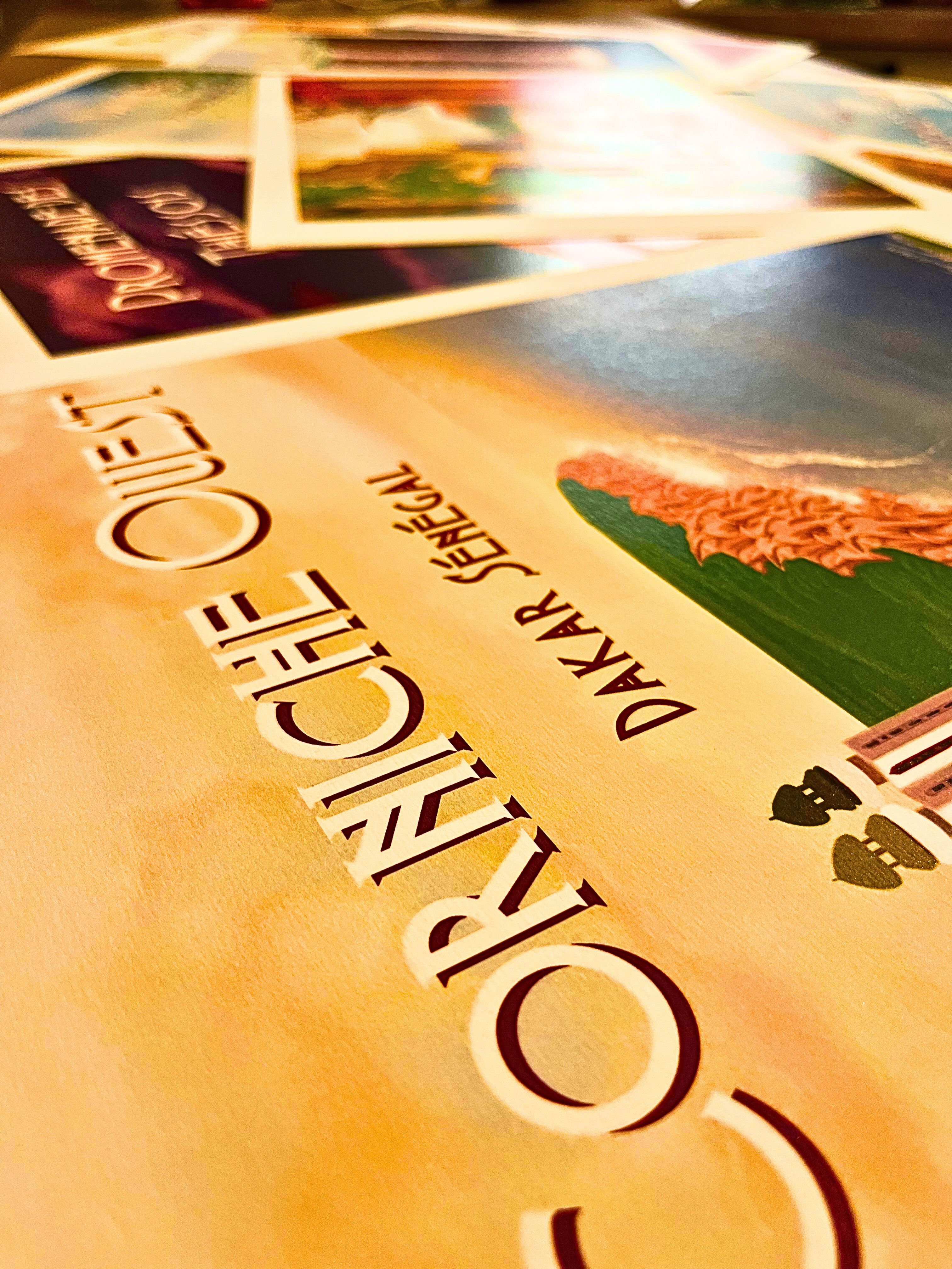 Affiche Corniche Ouest