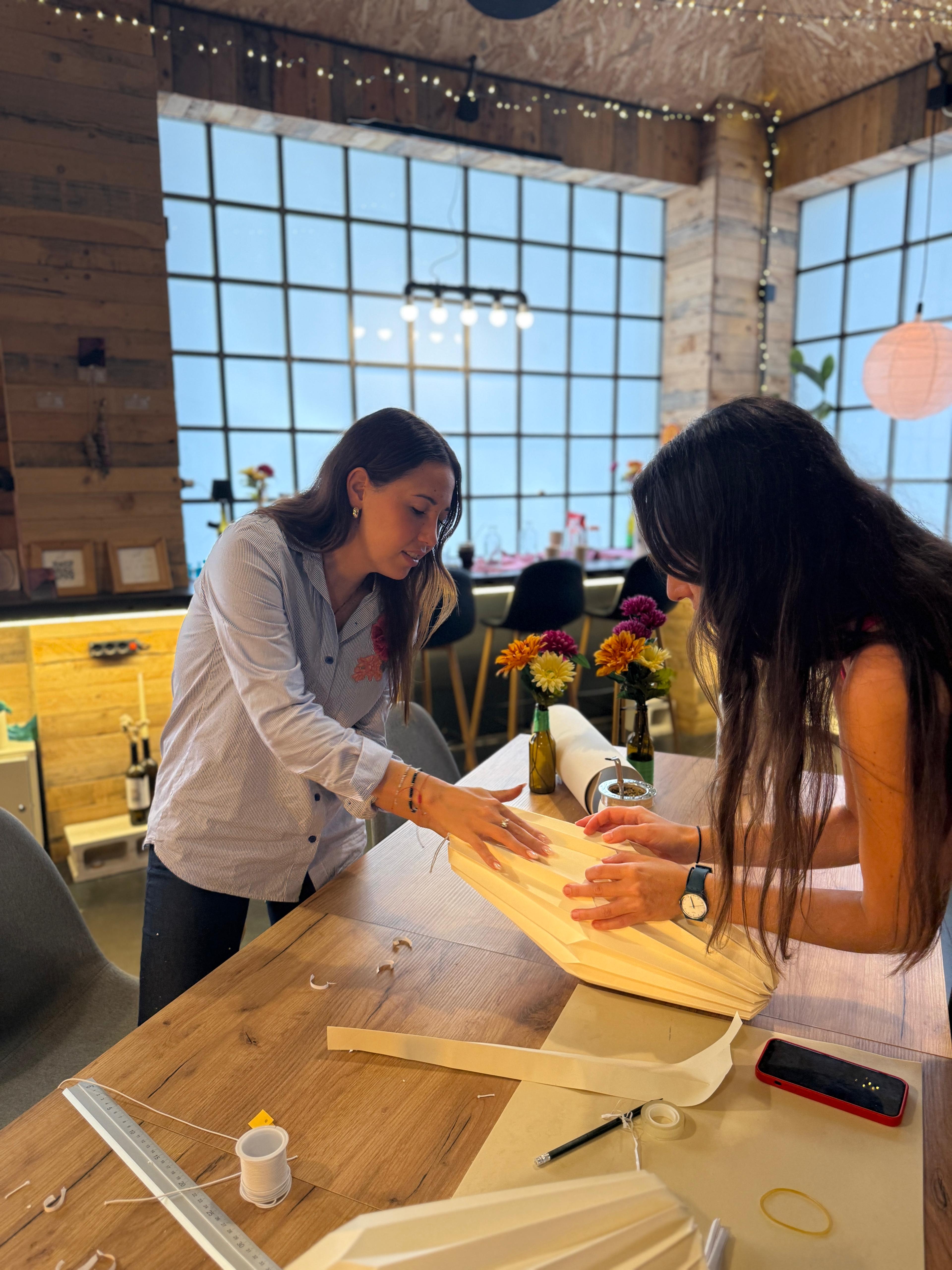 EVENTO: Creación de lámparas de origami + BRUNCH