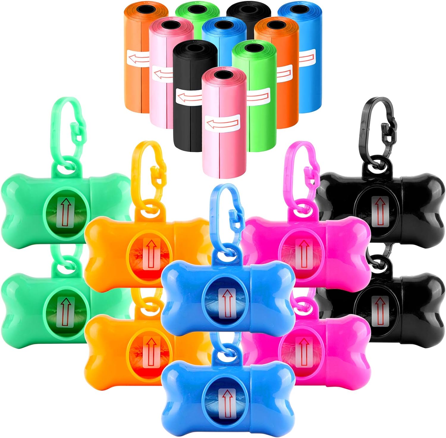 Dispensador de bolsas para desechos de mascotas