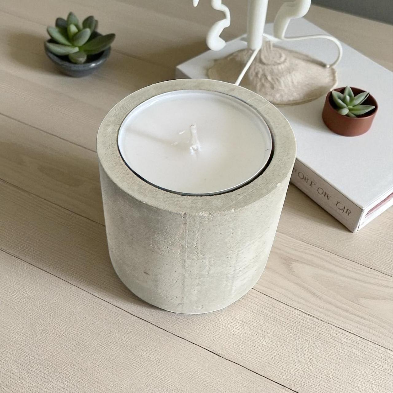 Portavelas. Cuatro opciones de vela e incienso.