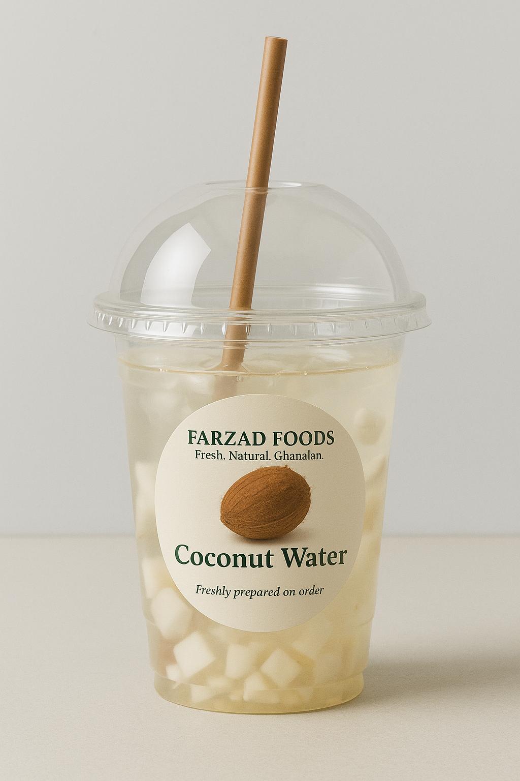Coconut Water with Coconut Pieces