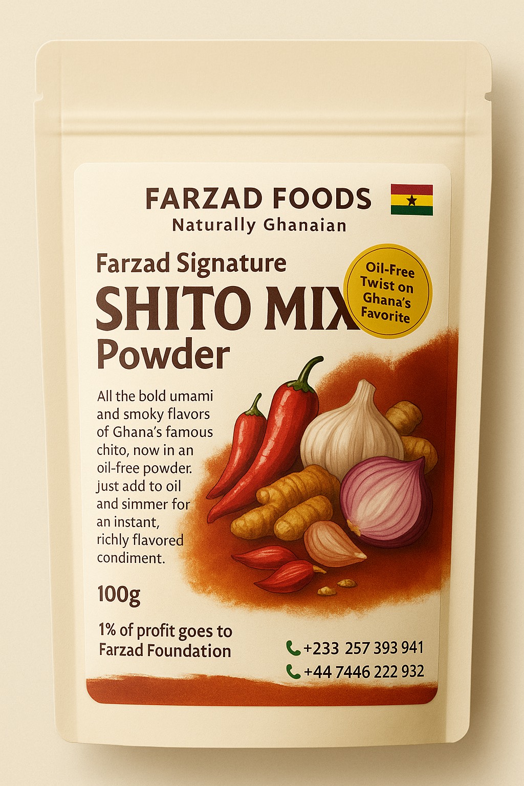 Farzad Signature Shito Mix Powder