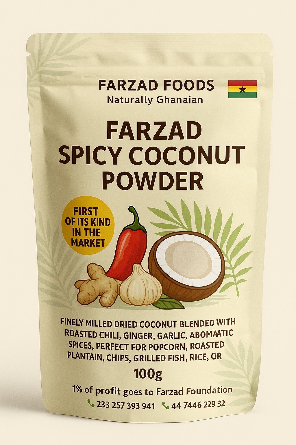 Farzad Spicy Coconut Powder