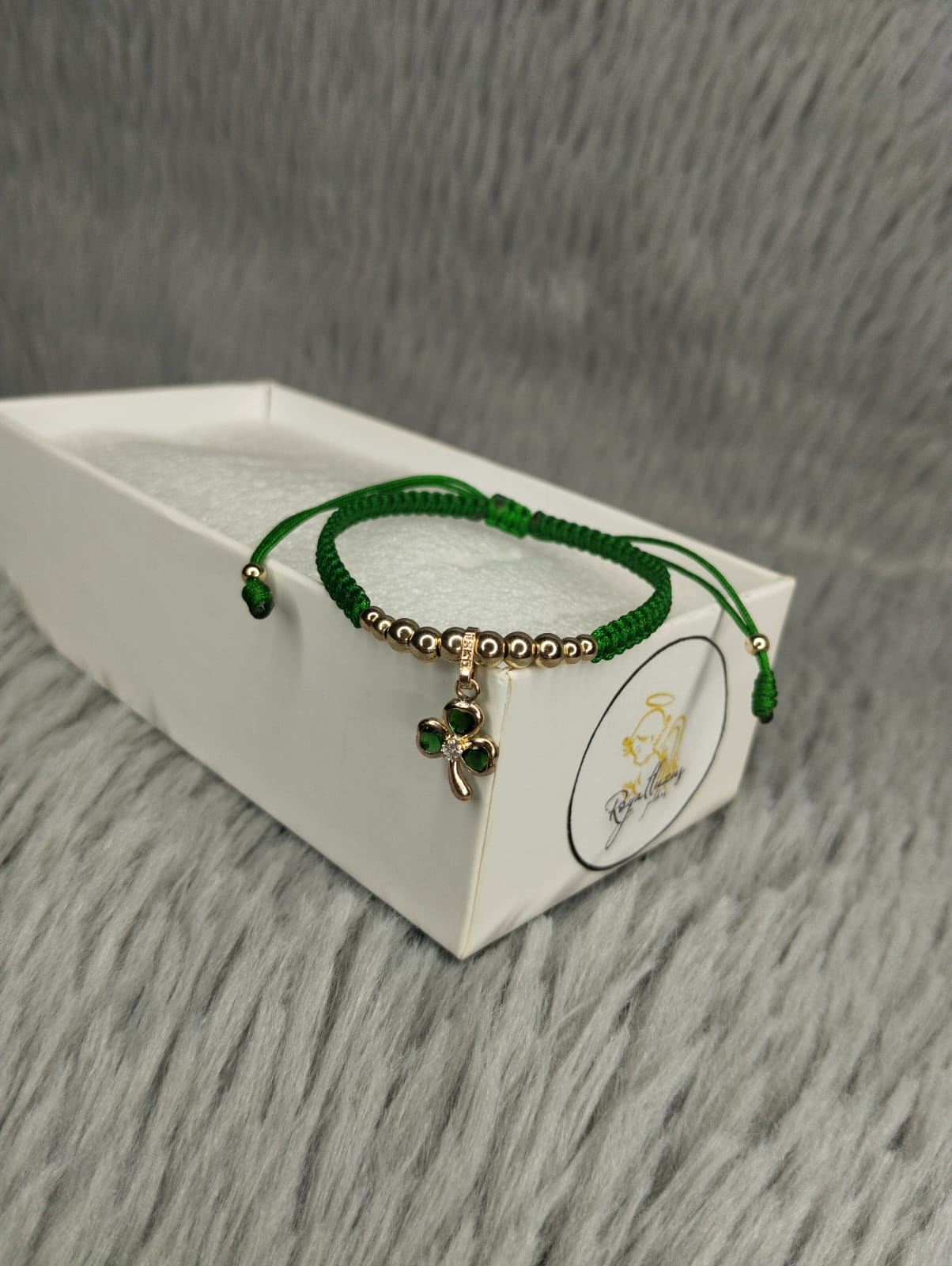 PULSERA TREBOL VERDE