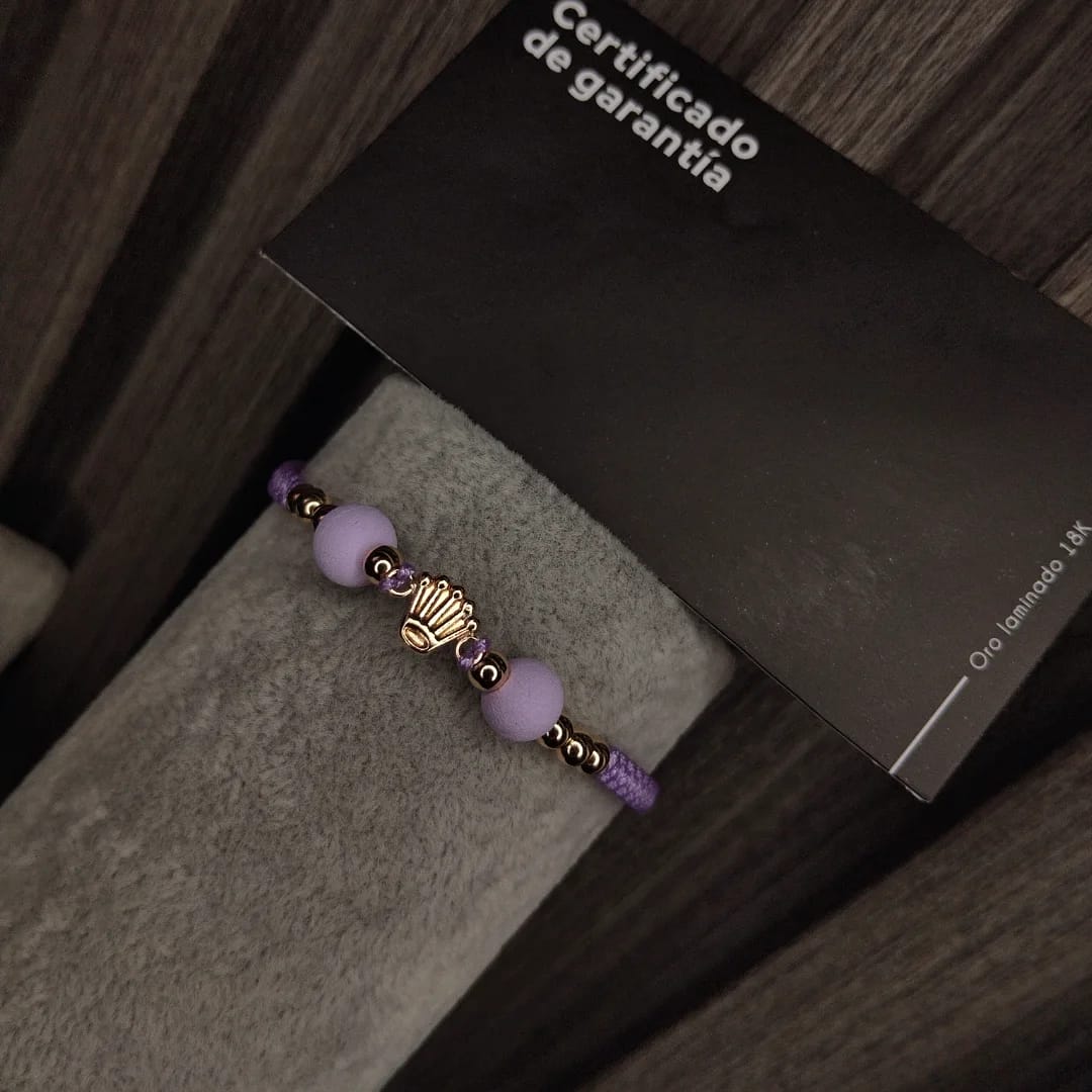 PULSERA ROLEX SILUETA LILA NEOPRENOS