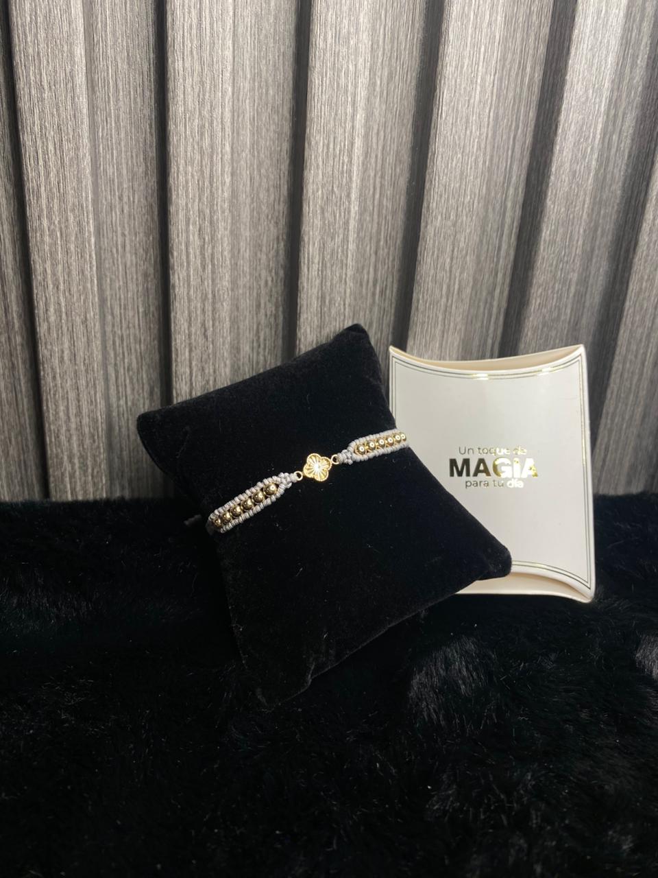 PULSERA LUCK SOL LAZOS 4MM