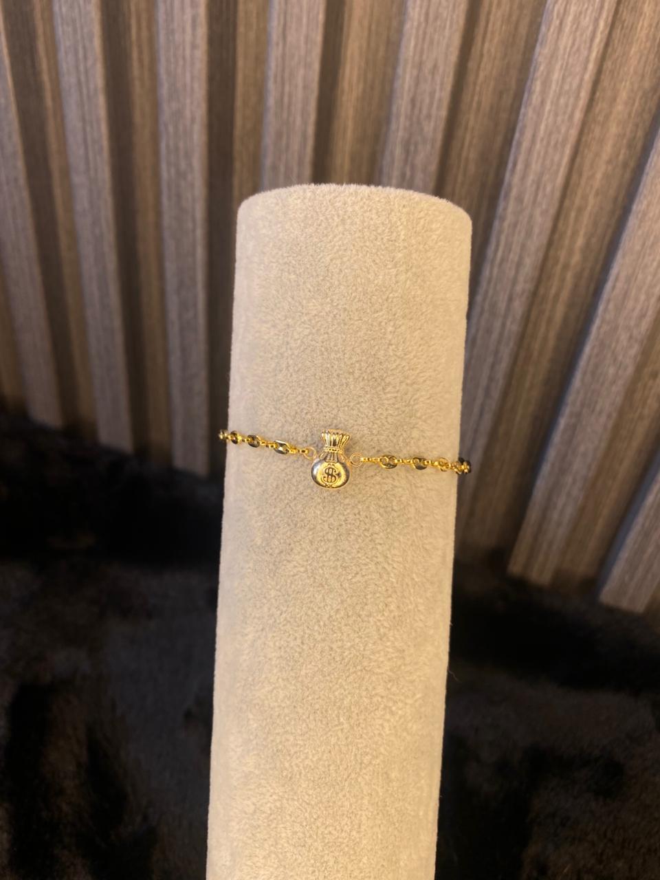 PULSERA BOLSA DE DINERO TEJIDO GUCCI