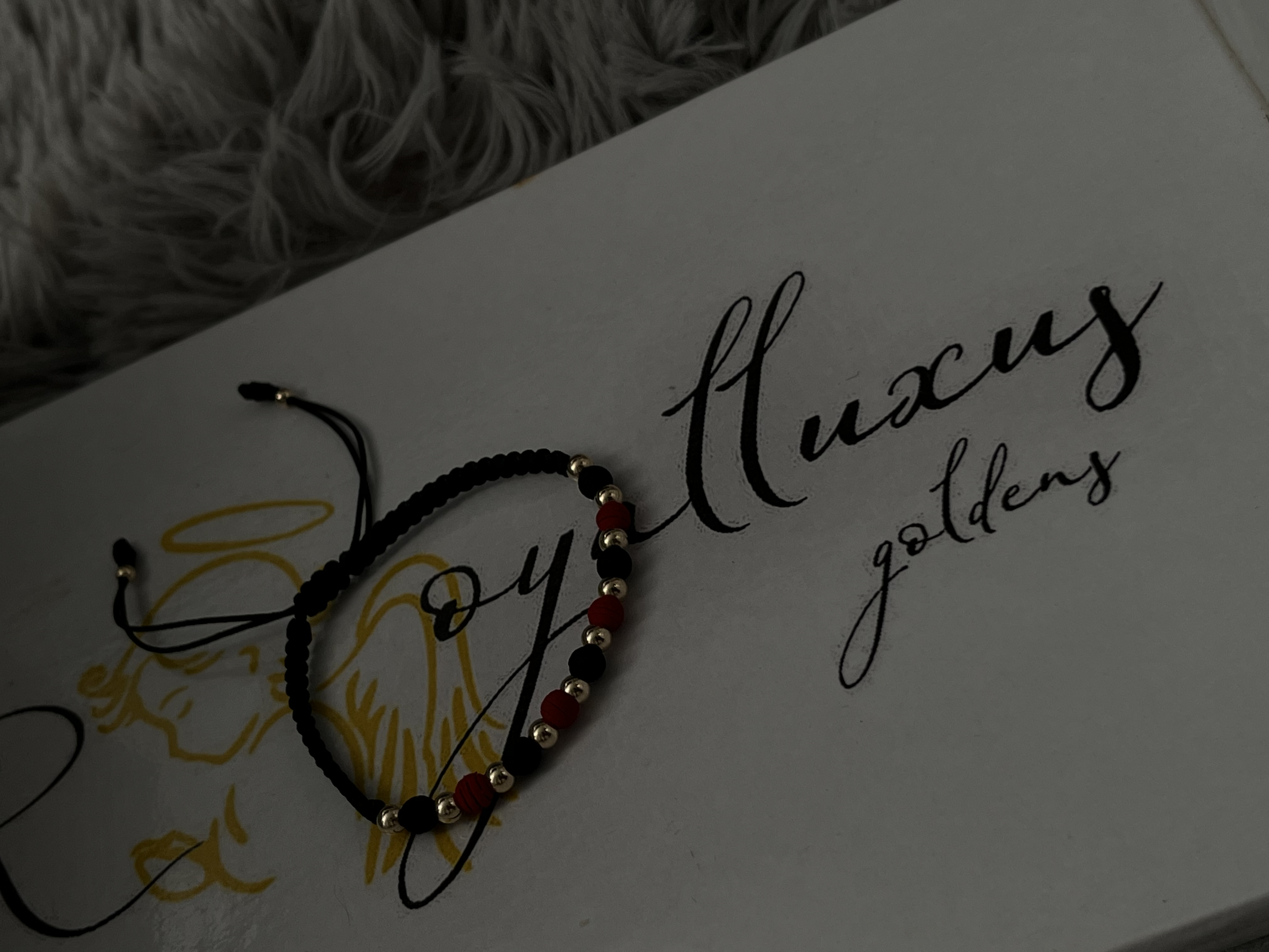 PULSERA NEOPRENOS ROJO/NEGRO