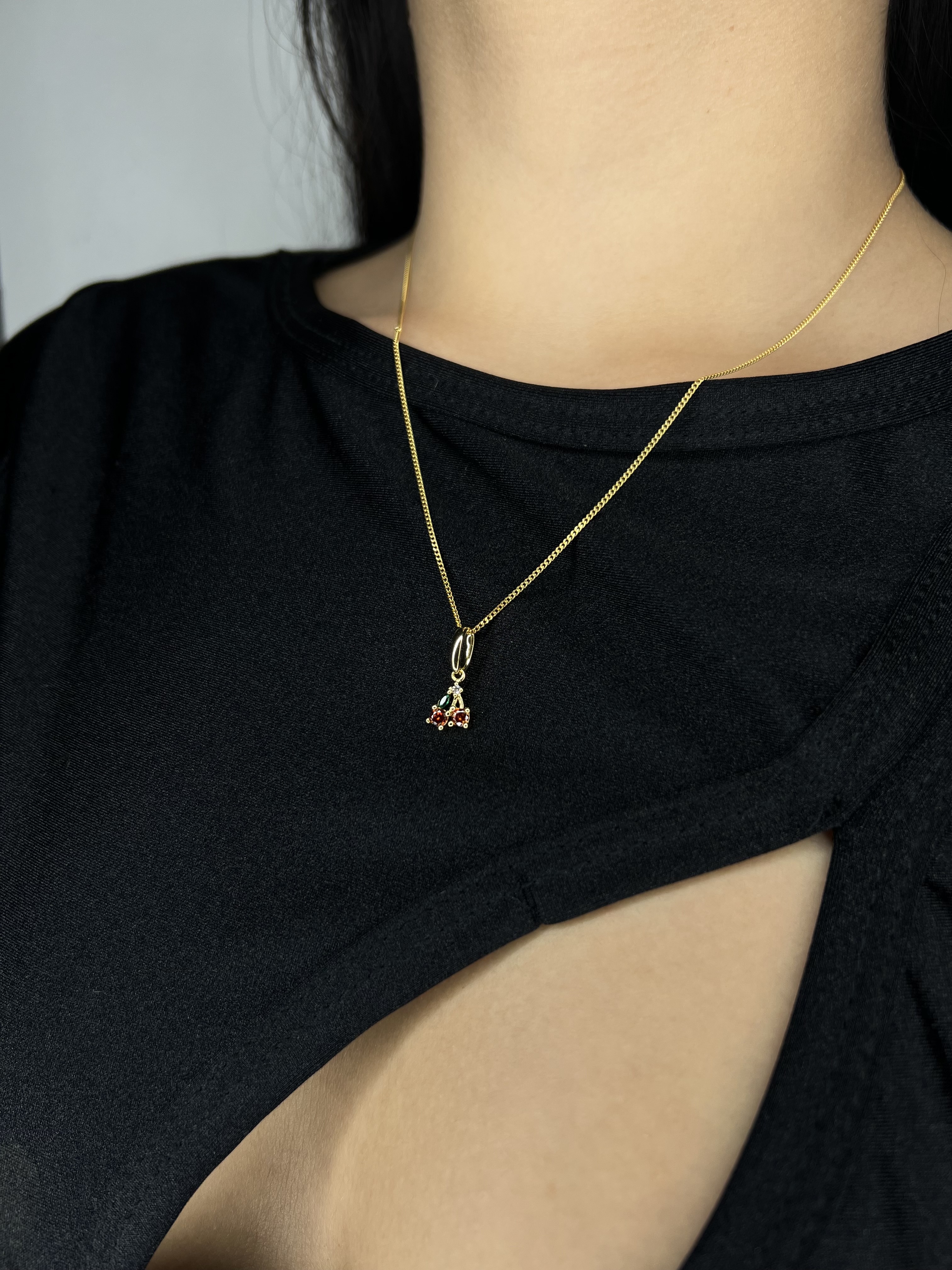 CADENA CUBANITA CHERRY