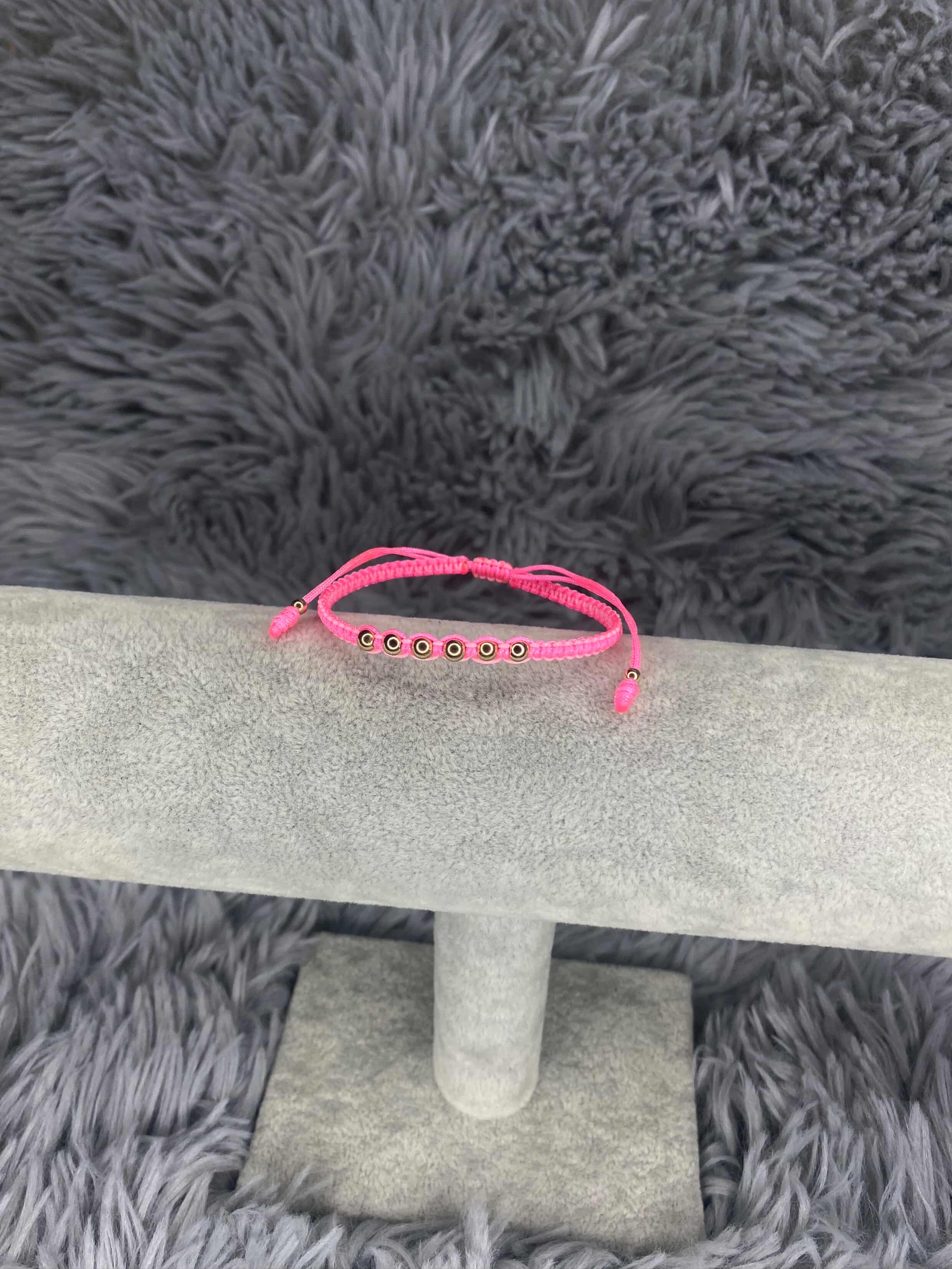 PULSERA UNO A UNO ROSA