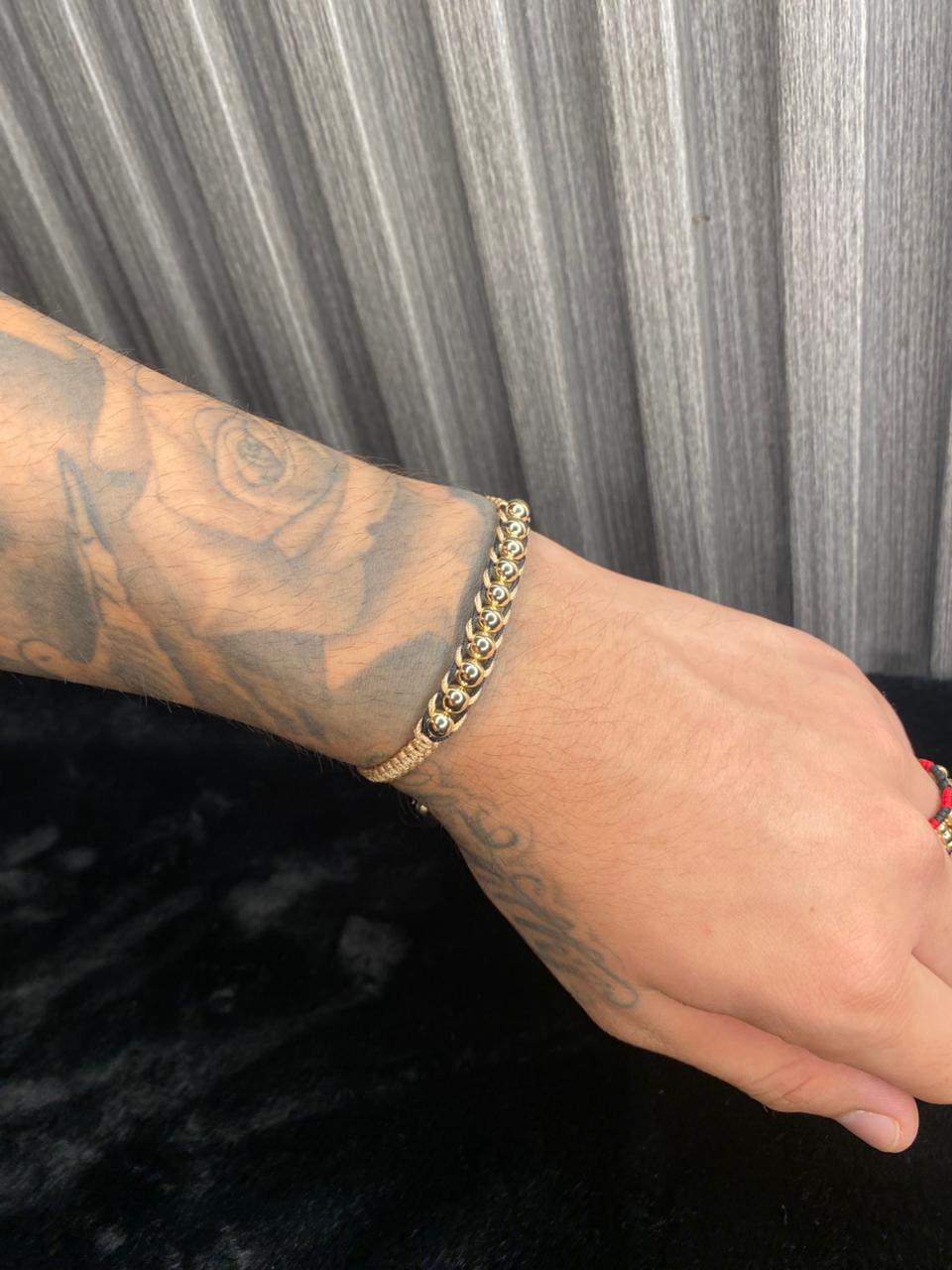 PULSERA ENTRELAZADA LISA 5MM