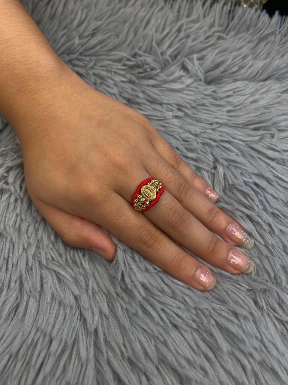 ANILLO VIRGEN LAZOS TRIPLE CARRIL 3MM